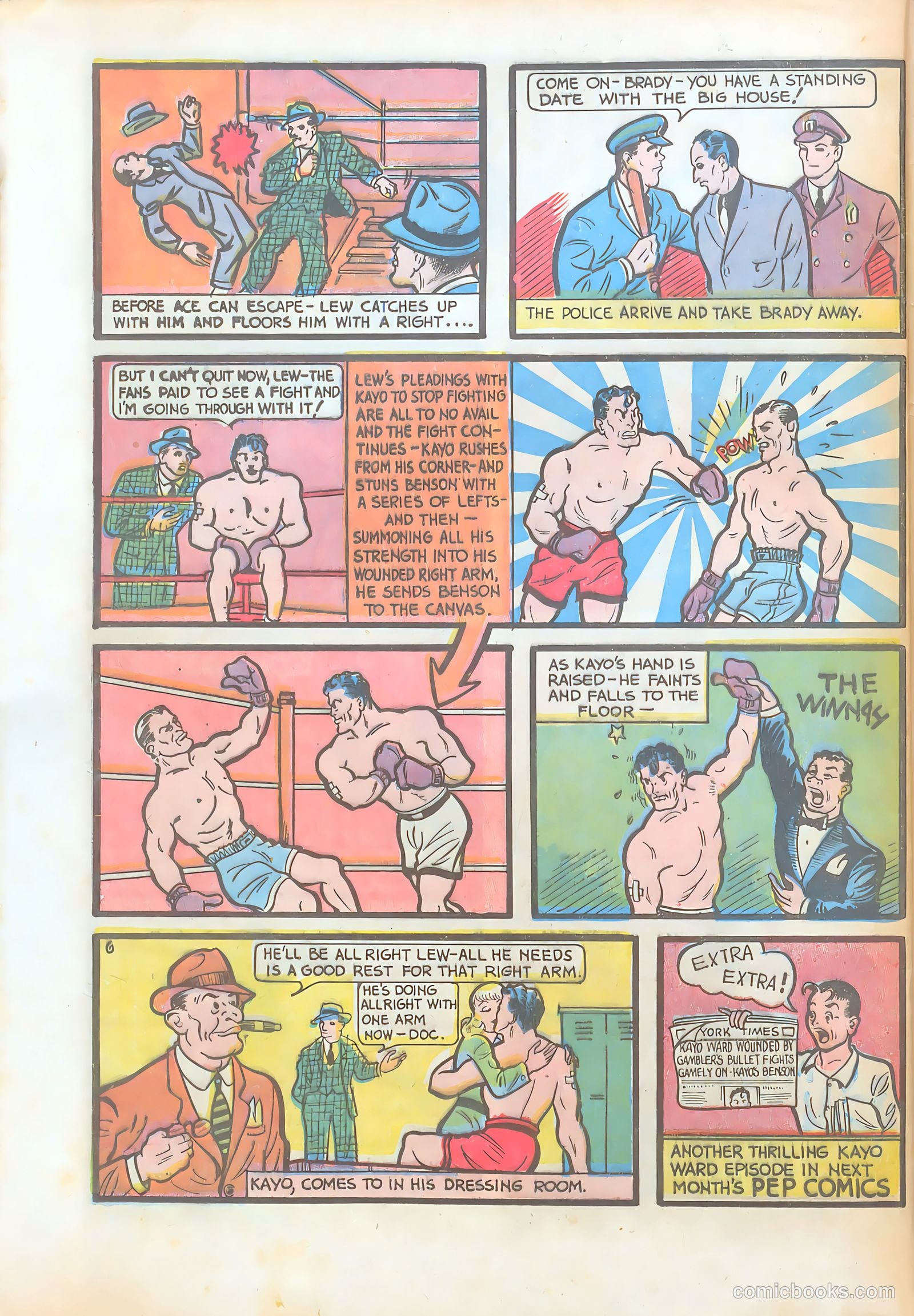 Pep Comics #3 — page 60 of 68