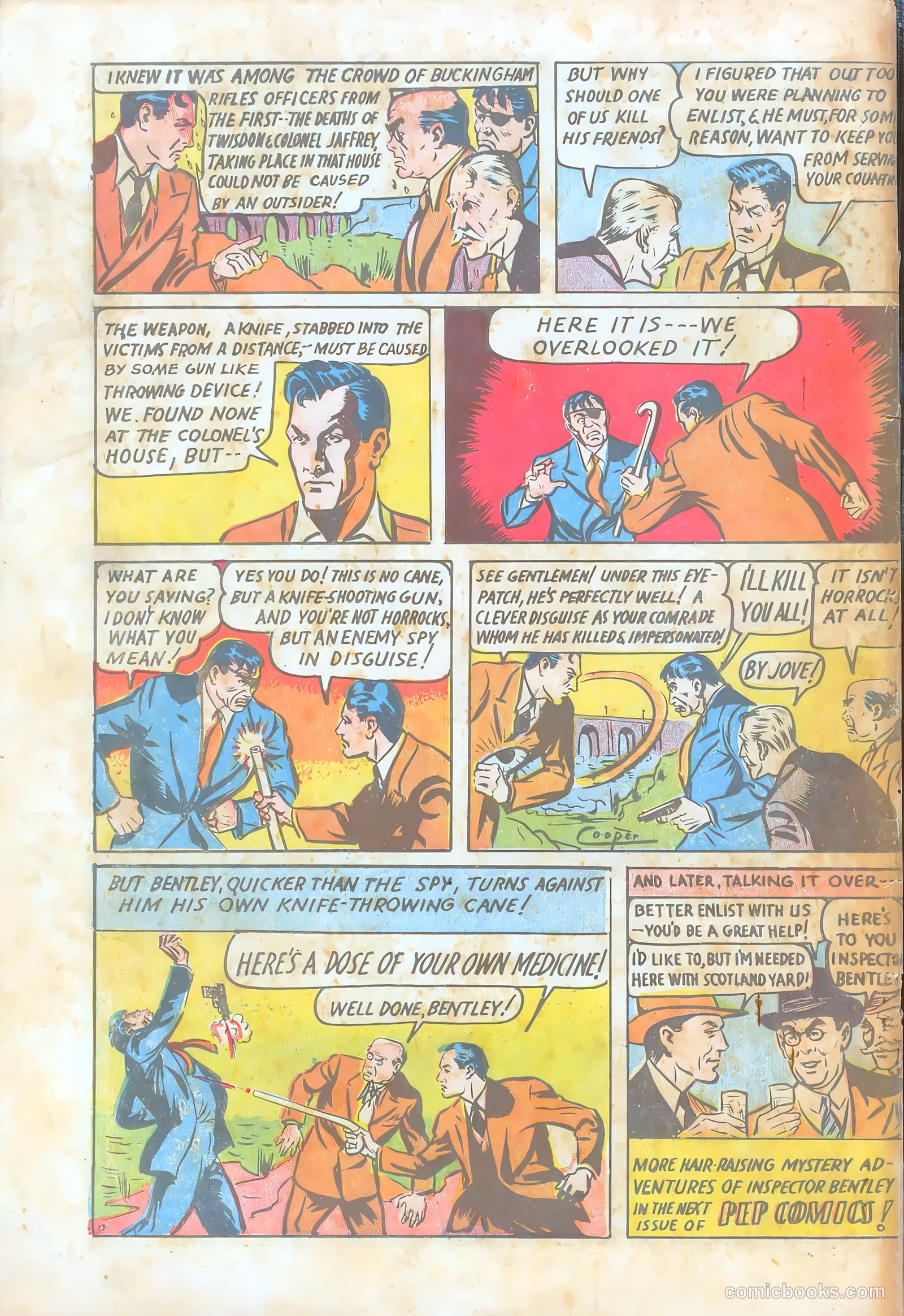 Pep Comics #3 — page 66 of 68