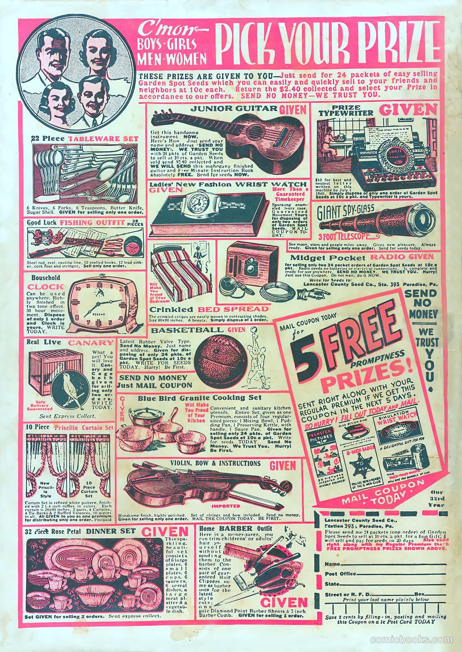 Pep Comics #3 — page 68 of 68