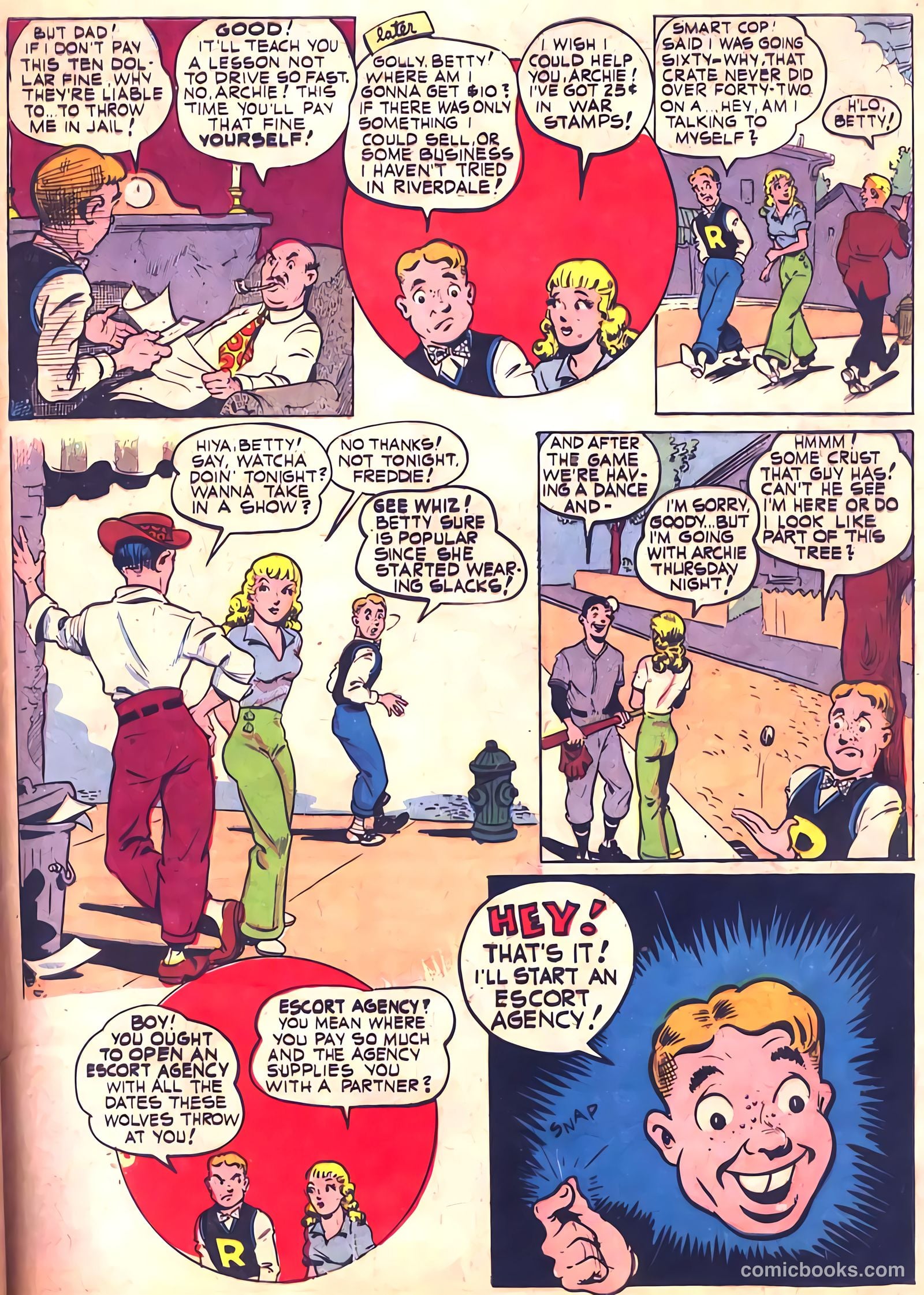 Pep Comics #30 — page 55 of 69