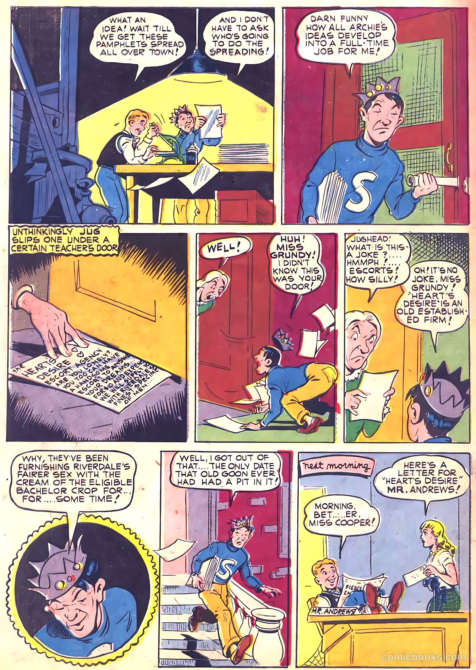 Pep Comics #30 — page 56 of 69