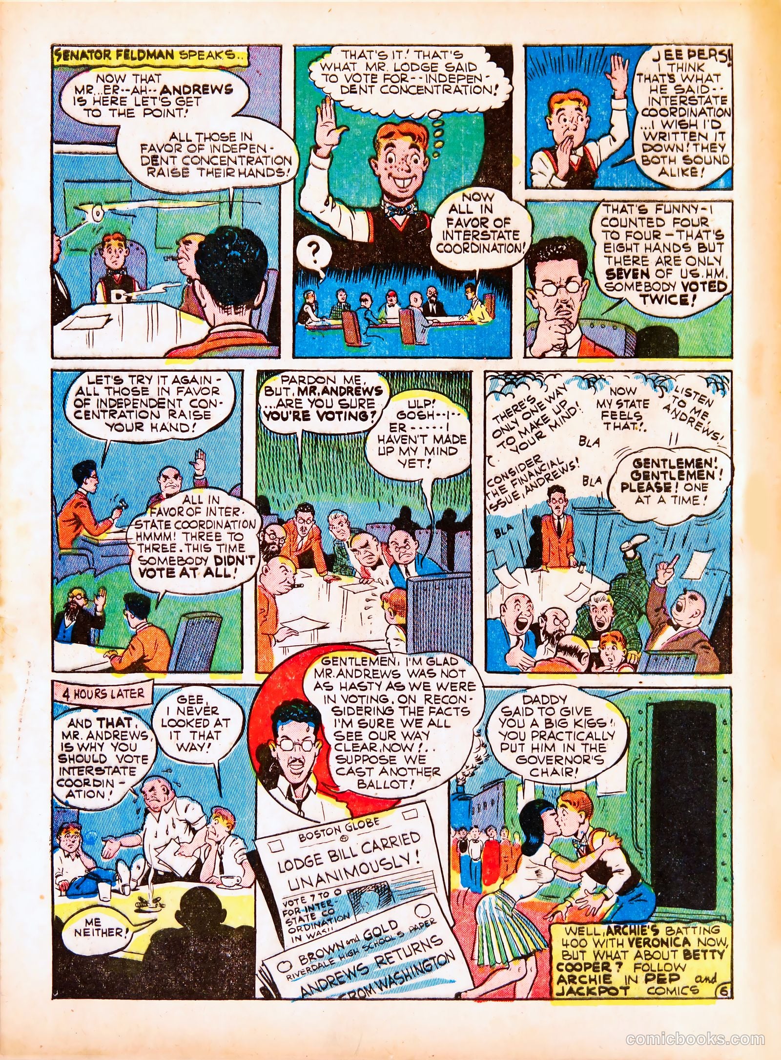 Pep Comics #31 — page 60 of 68