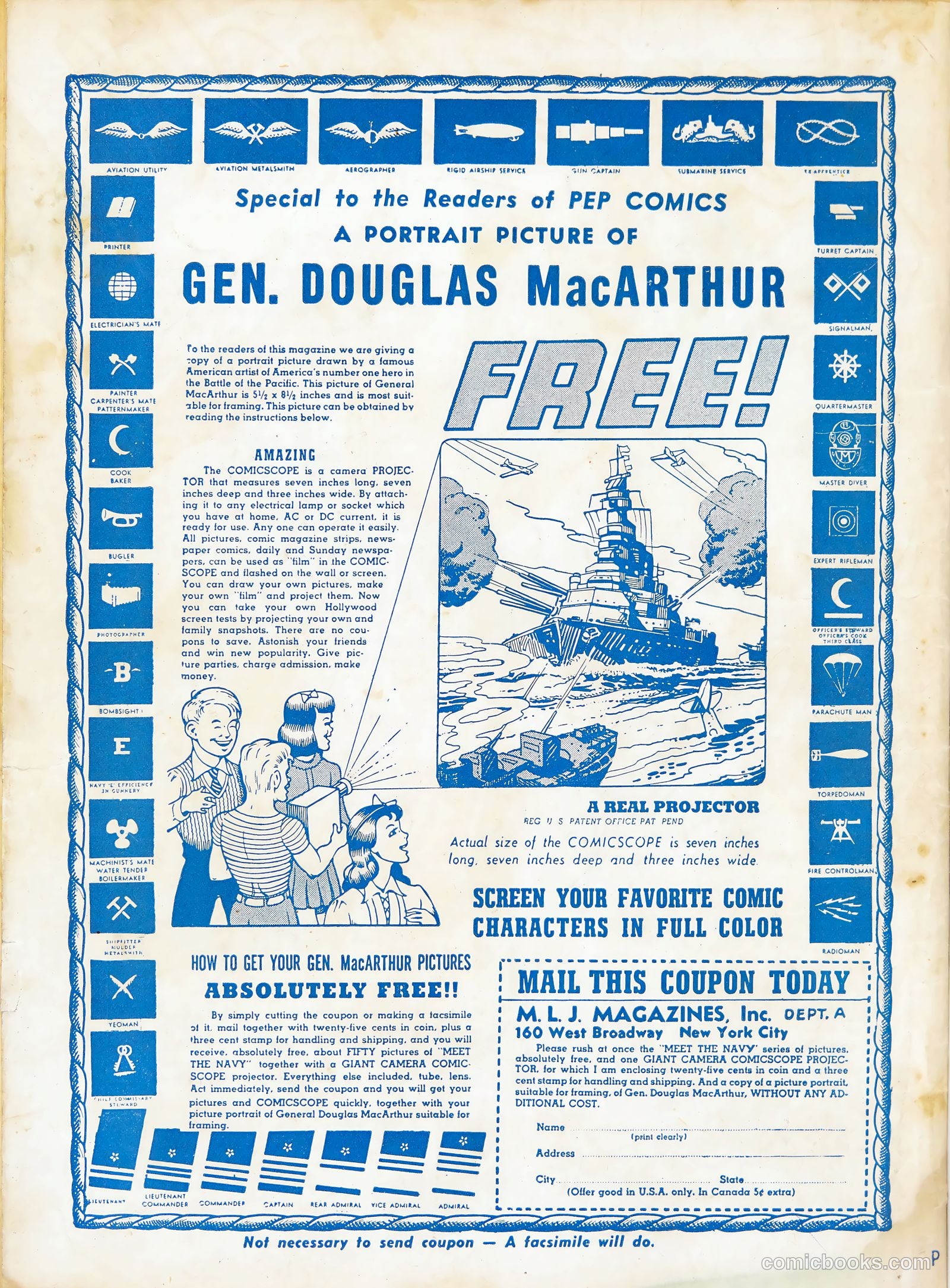 Pep Comics #31 — page 68 of 68