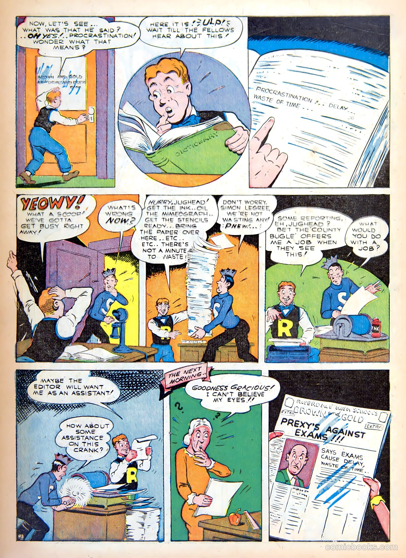 Pep Comics #35 — page 56 of 68