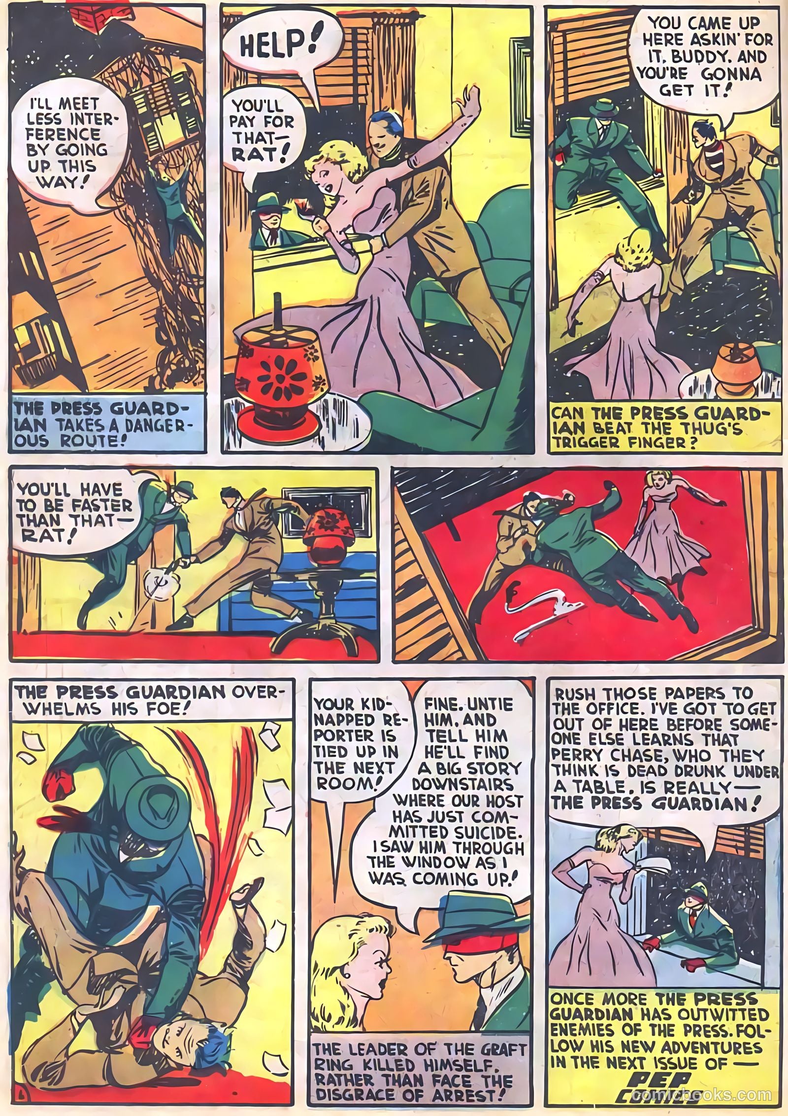 Pep Comics #4 — page 26 of 68