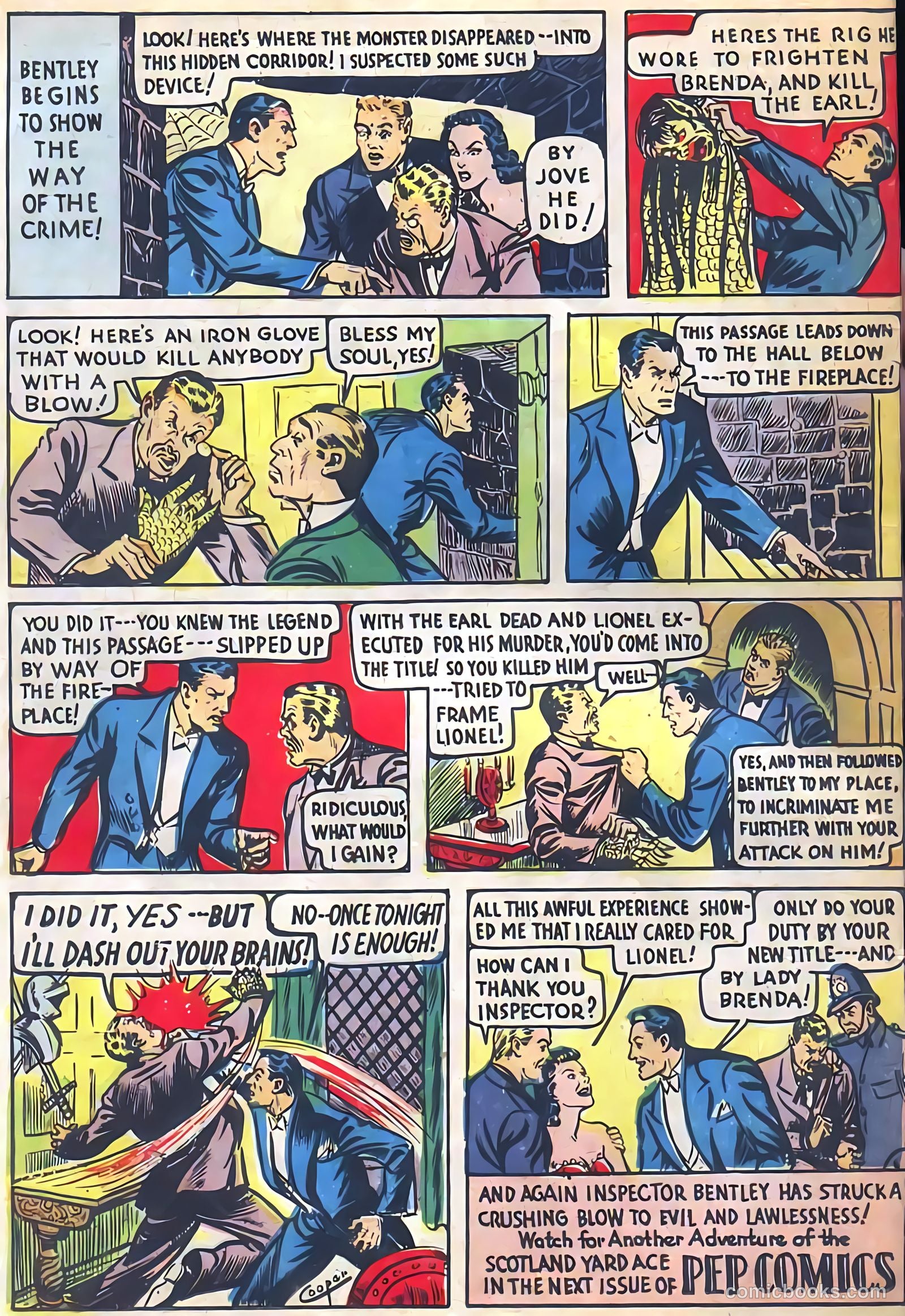 Pep Comics #4 — page 66 of 68