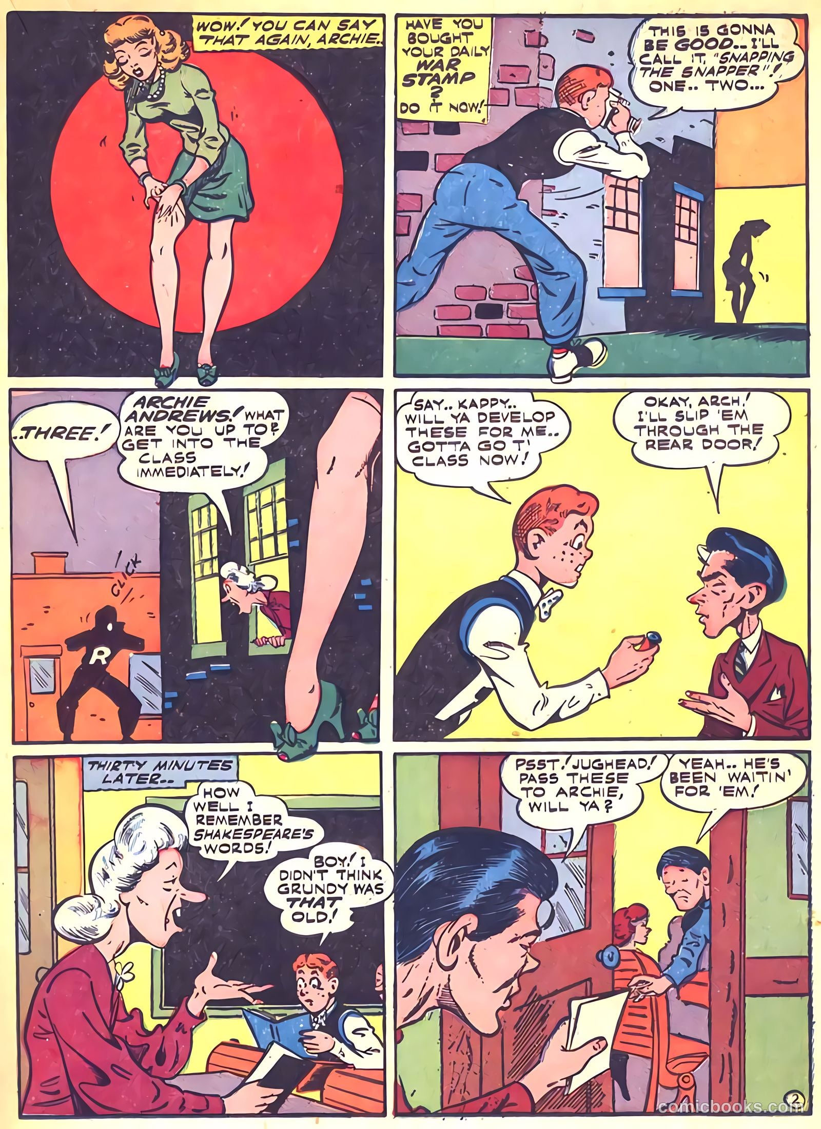 Pep Comics #48 — page 35 of 60
