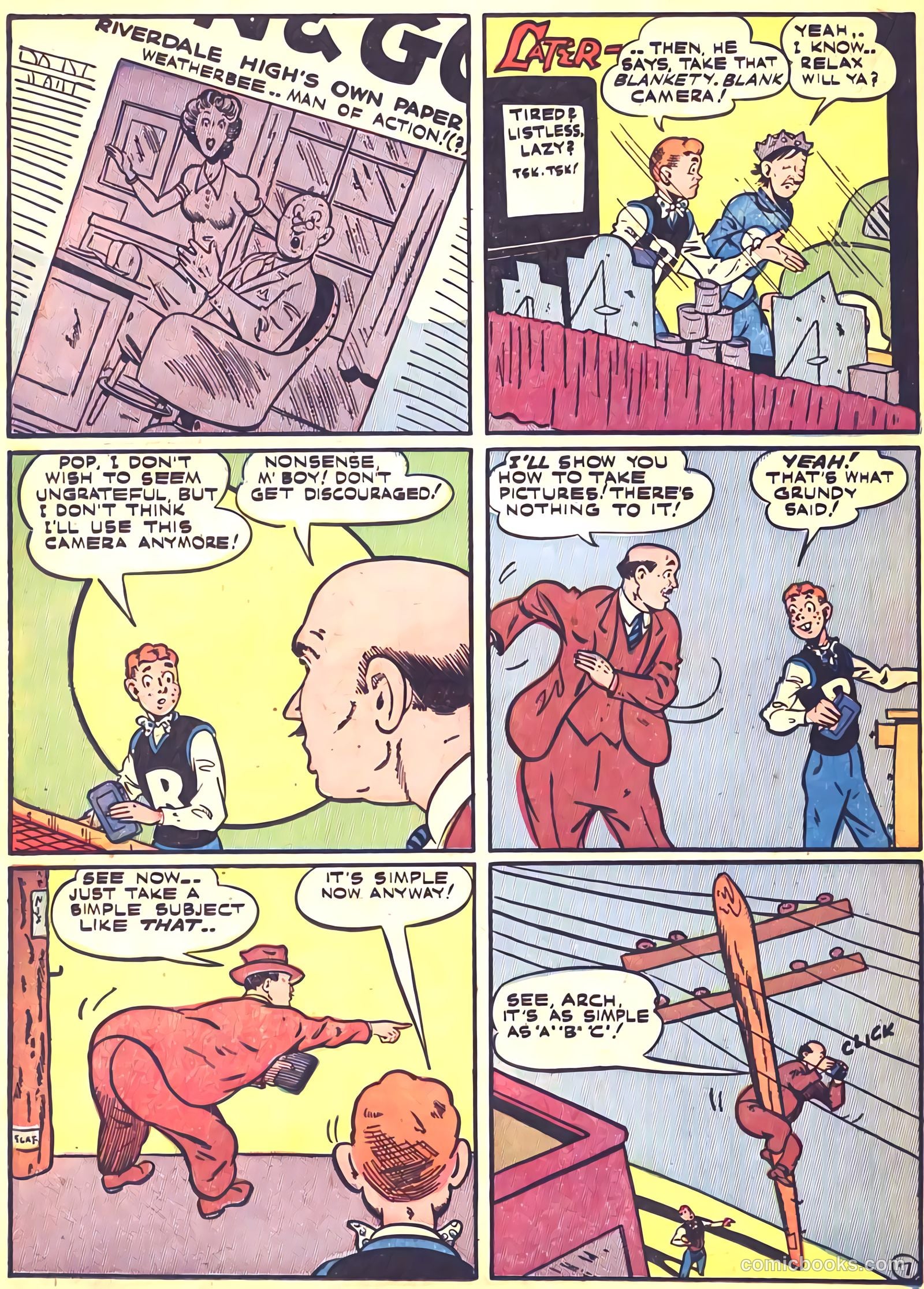 Pep Comics #48 — page 40 of 60