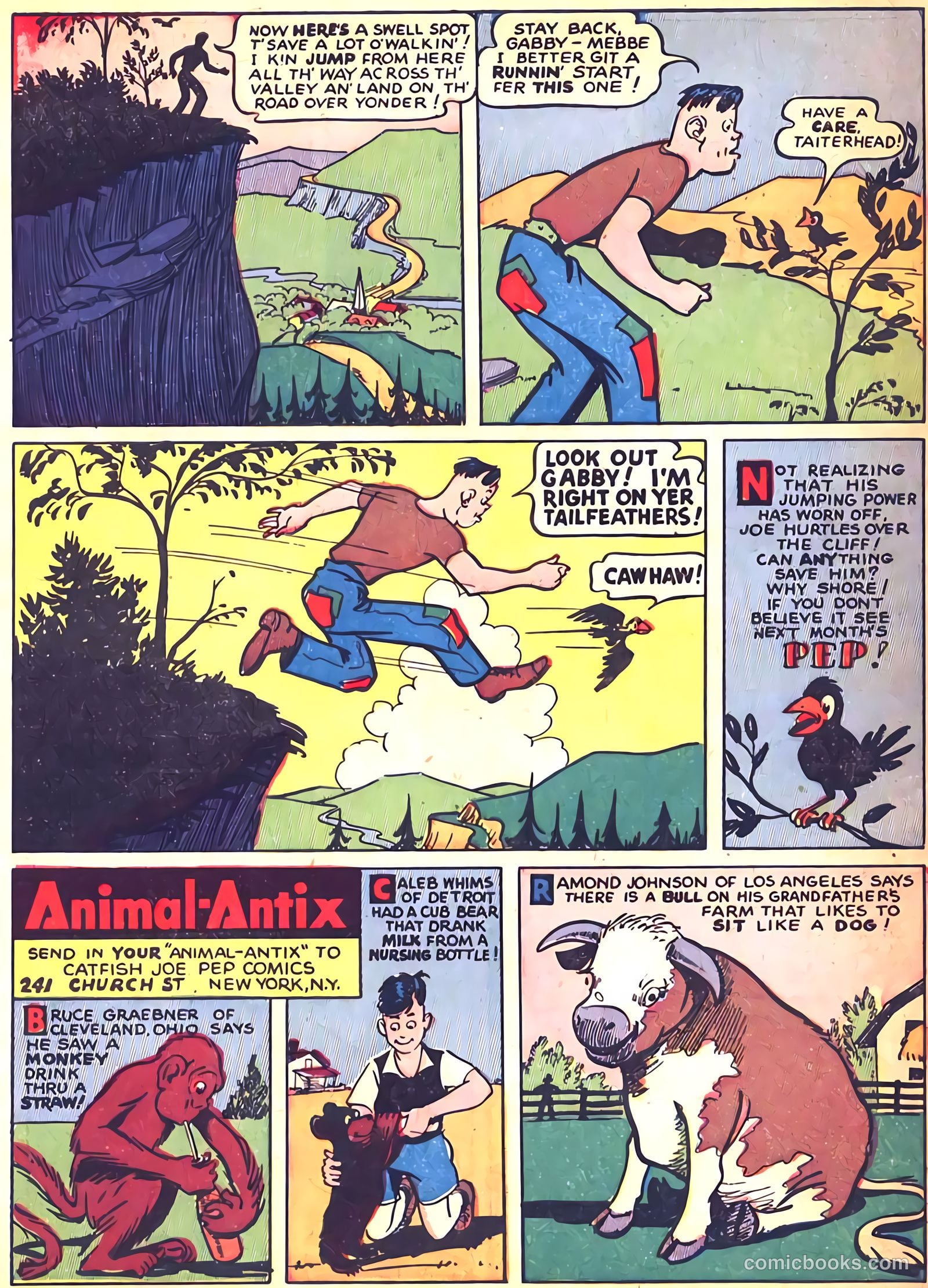 Pep Comics #48 — page 56 of 60