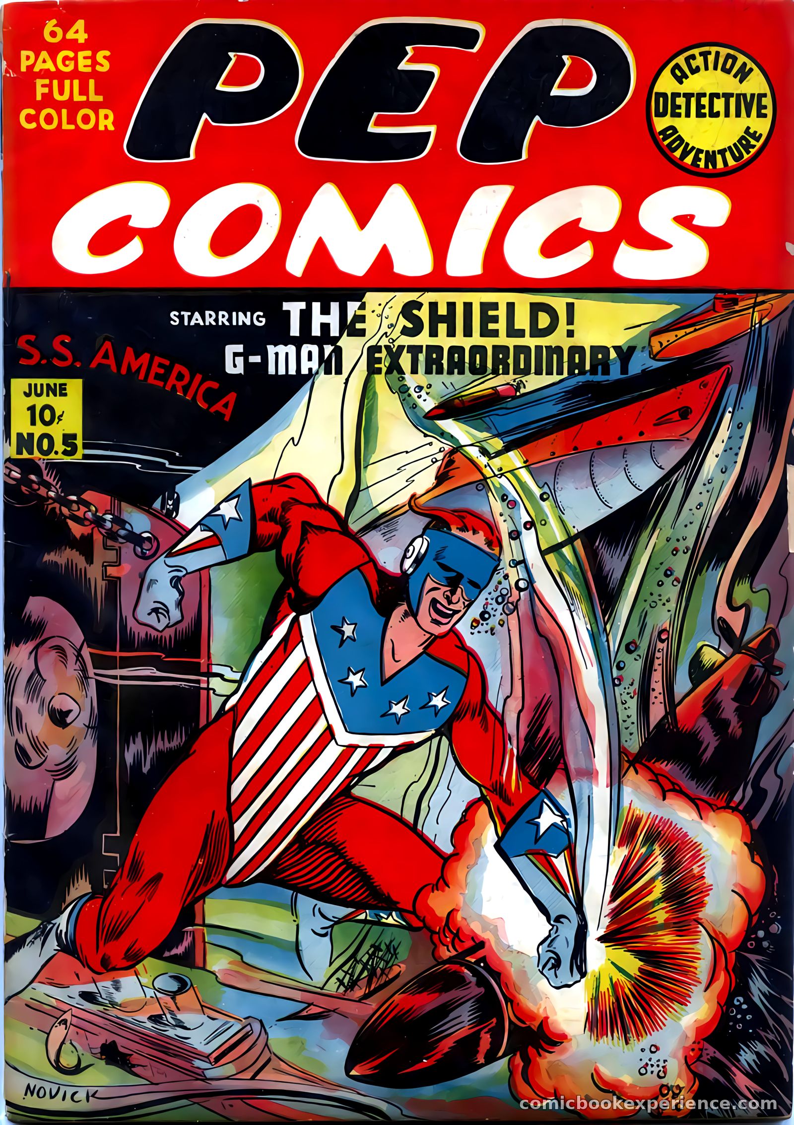 Pep Comics #5 — page 1 of 68