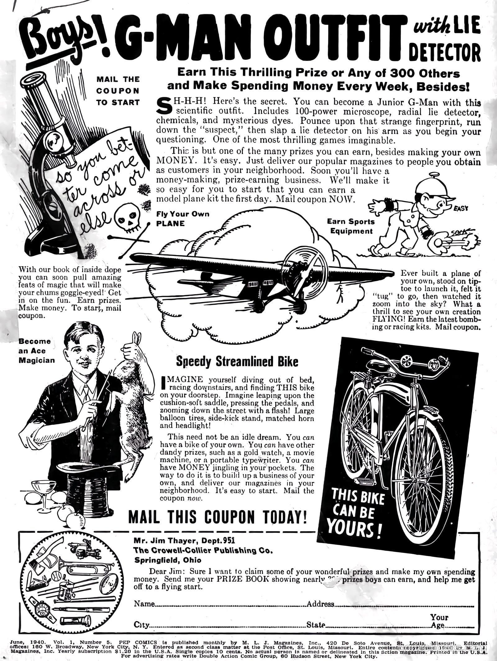 Pep Comics #5 — page 2 of 68