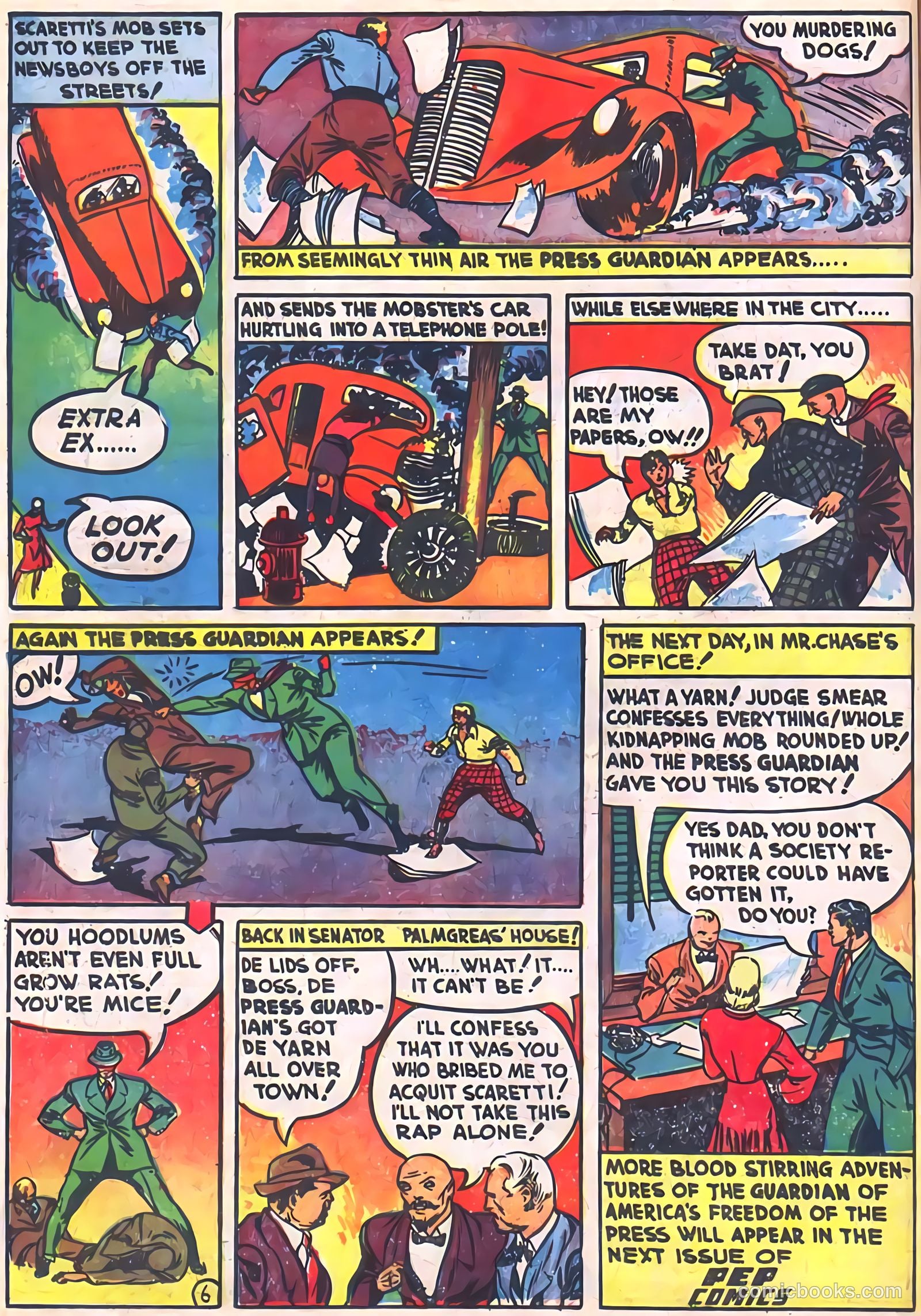 Pep Comics #5 — page 26 of 68