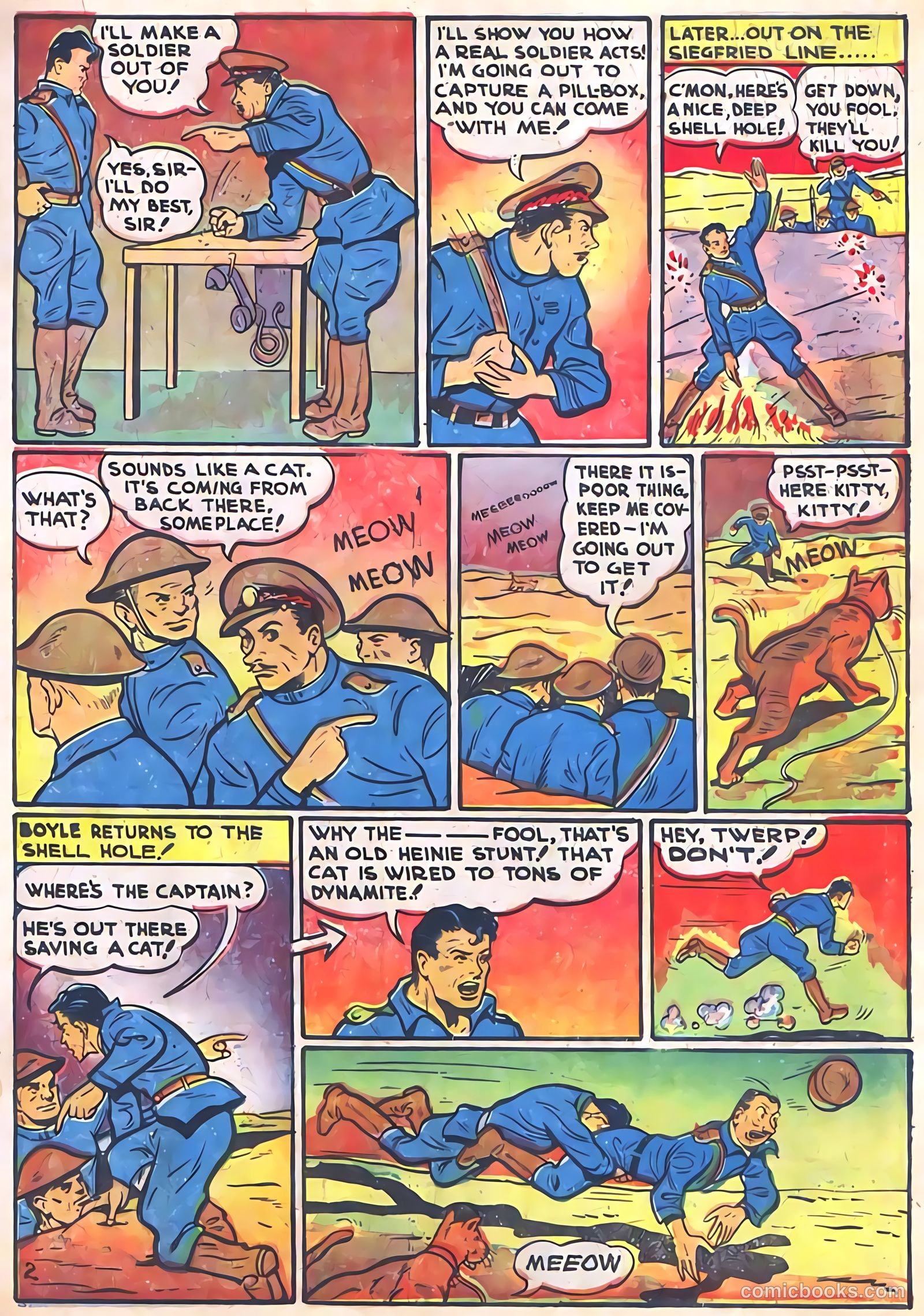 Pep Comics #5 — page 35 of 68