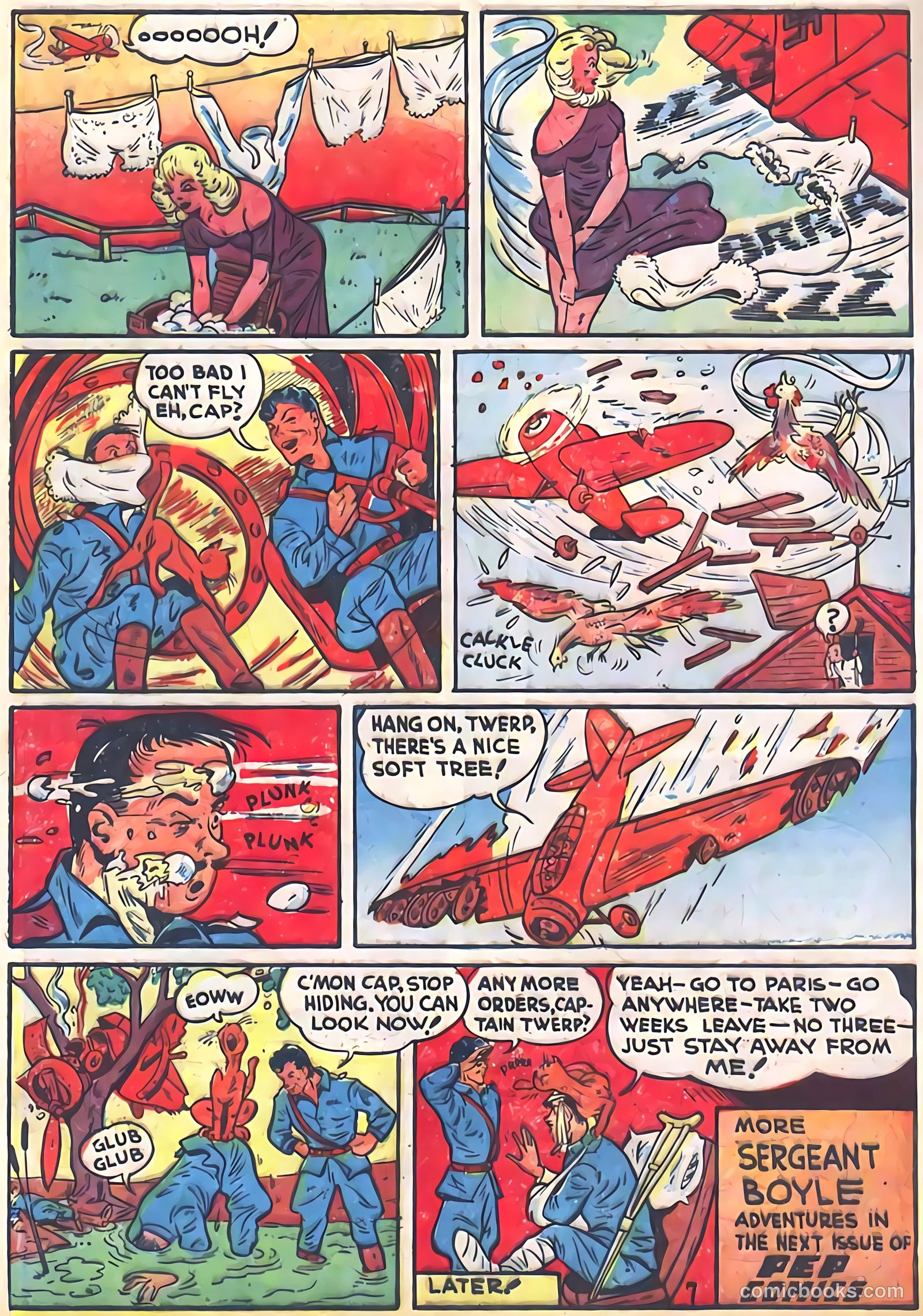 Pep Comics #5 — page 40 of 68
