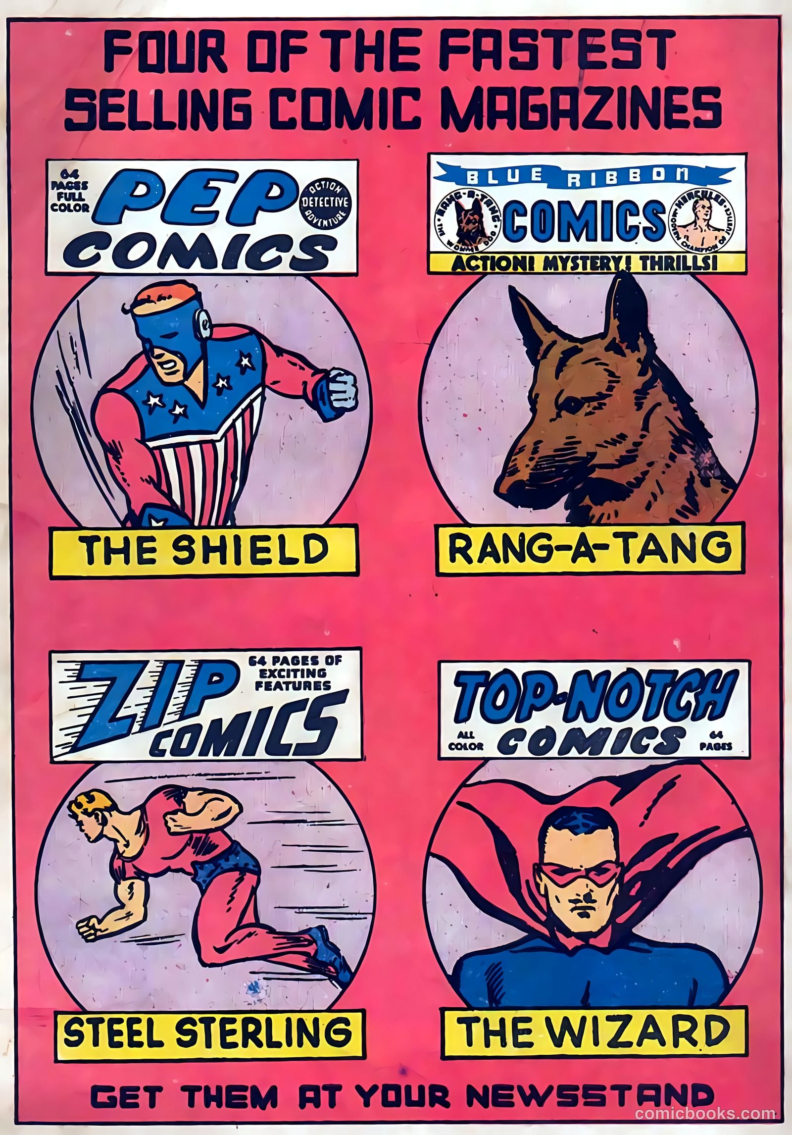 Pep Comics #6 — page 22 of 68