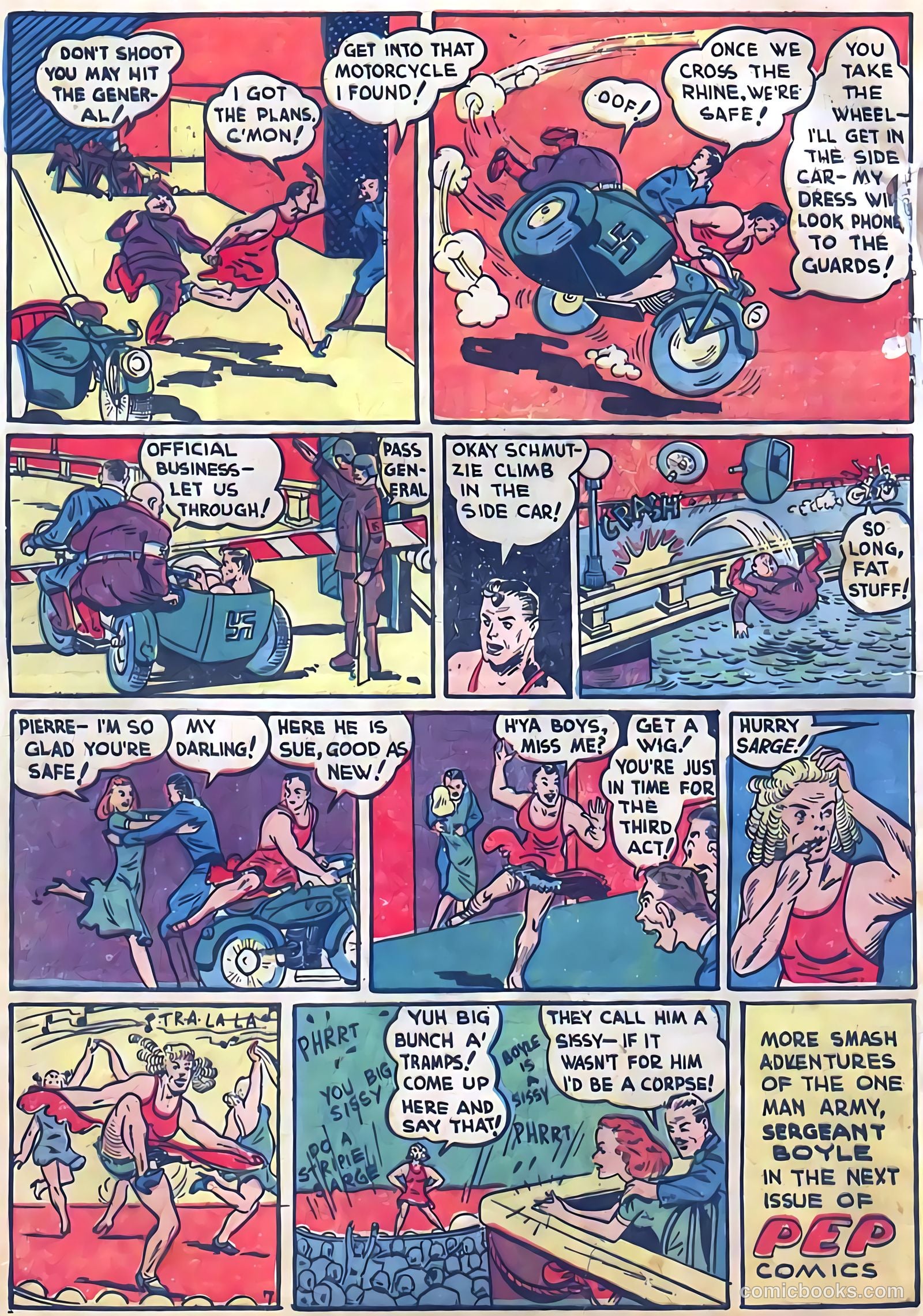 Pep Comics #6 — page 42 of 68