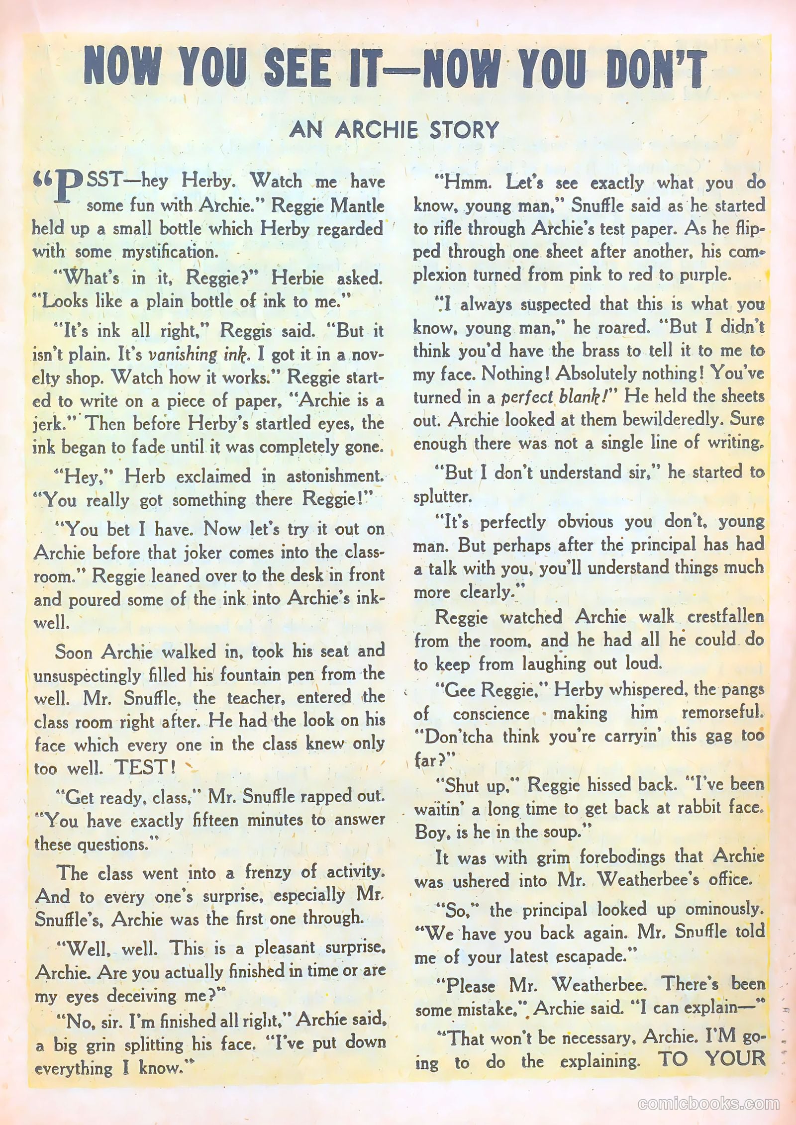 Pep Comics #67 — page 29 of 52
