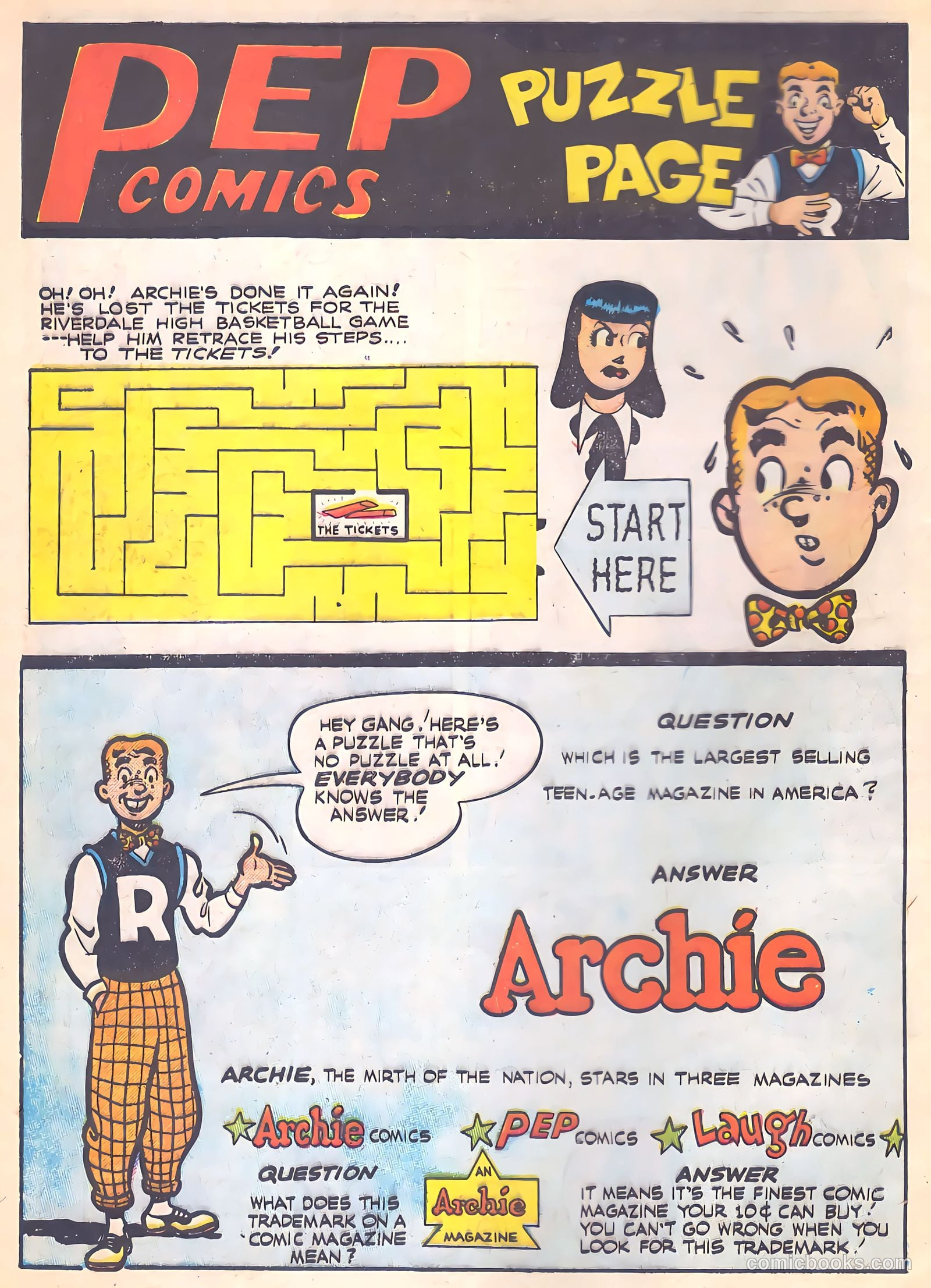 Pep Comics #69 — page 10 of 52