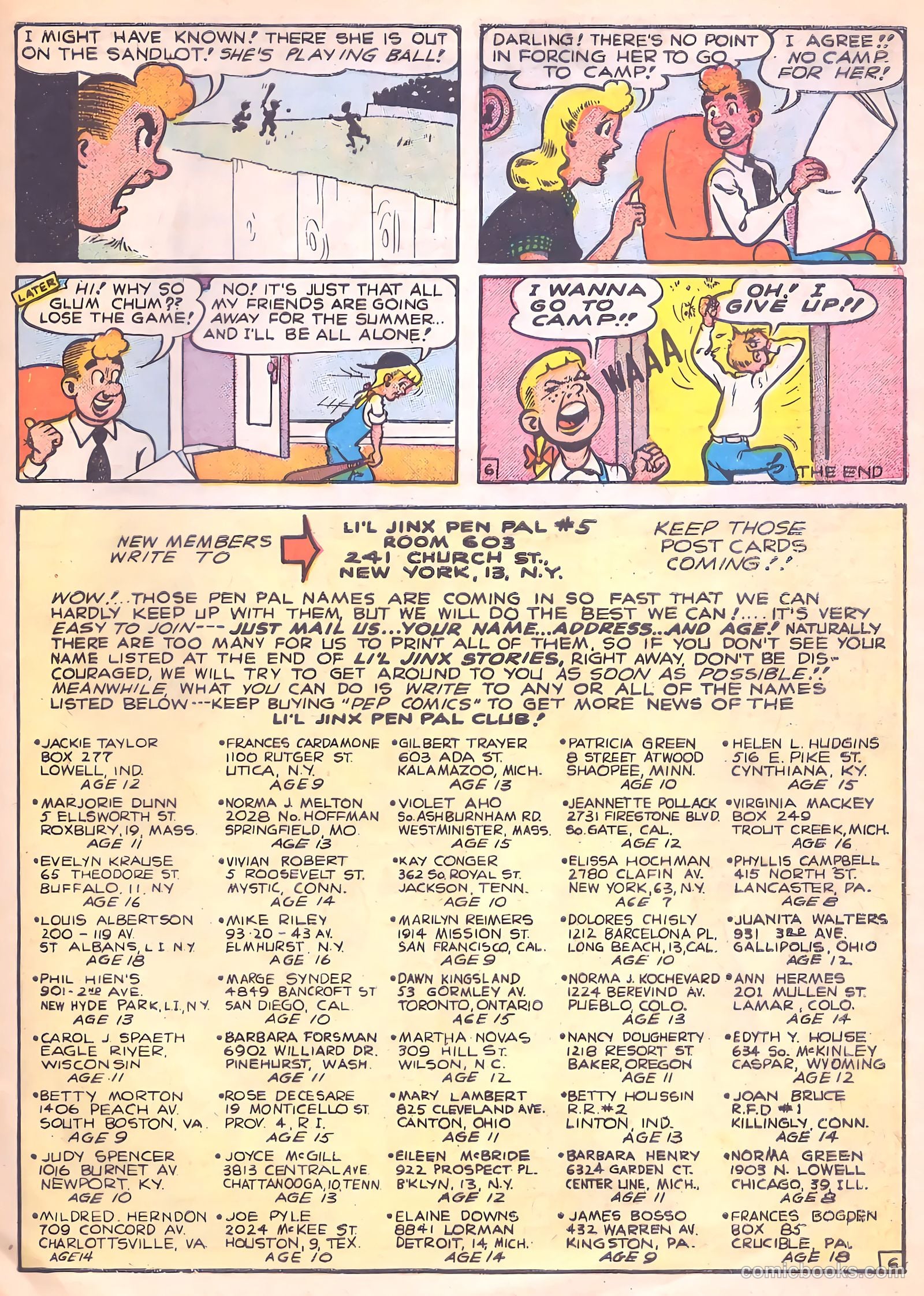 Pep Comics #69 — page 39 of 52