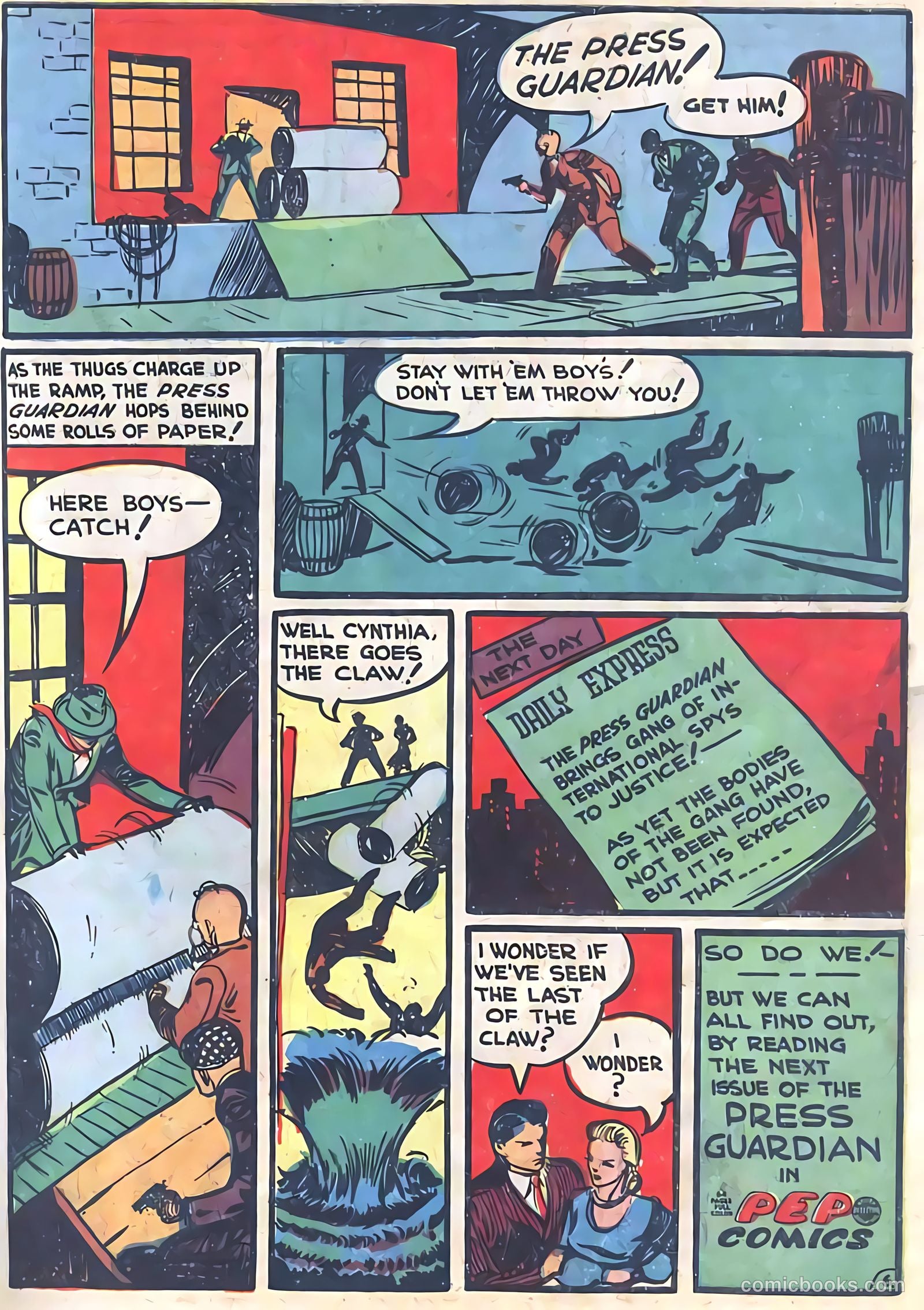 Pep Comics #7 — page 27 of 68