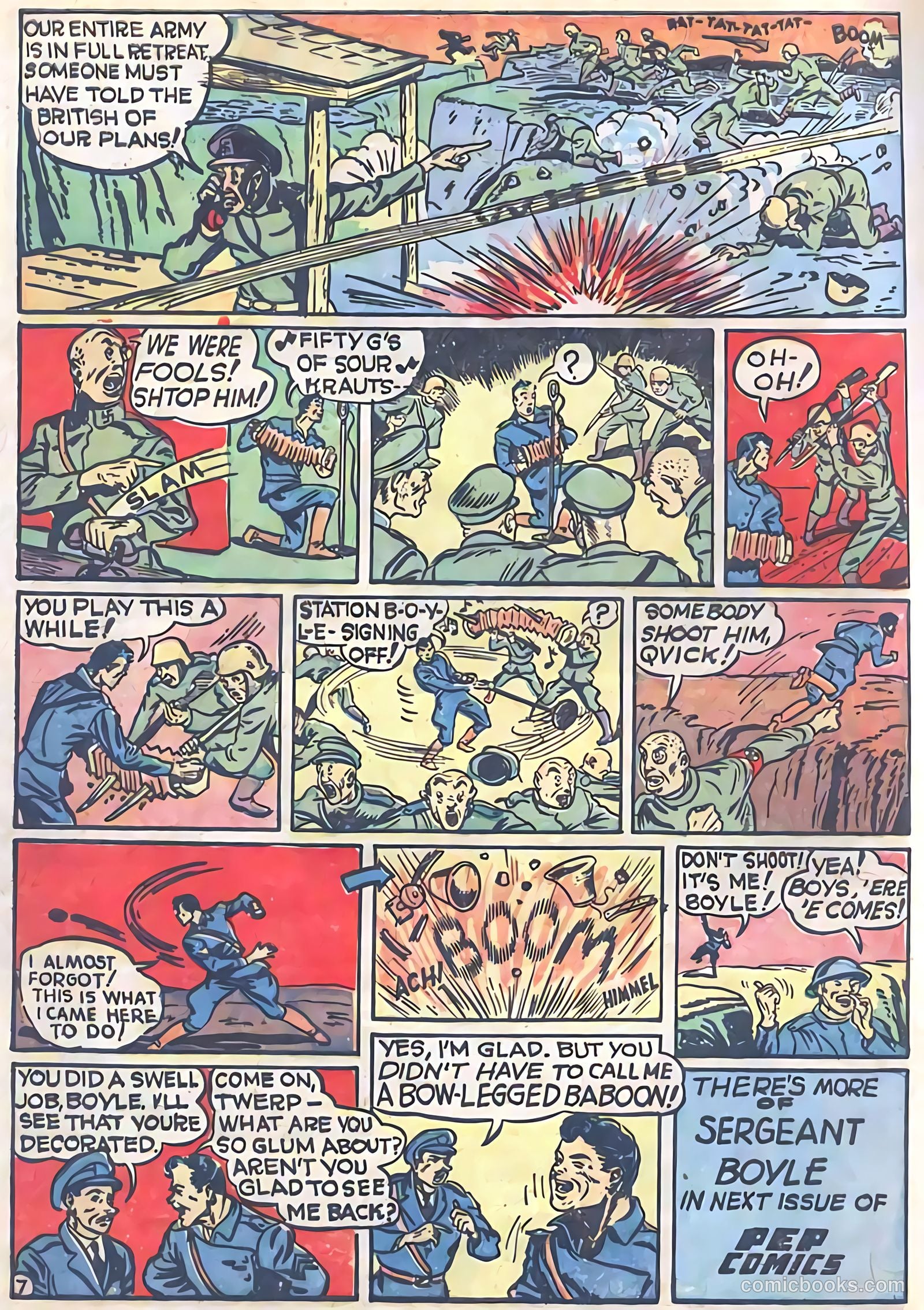 Pep Comics #7 — page 40 of 68