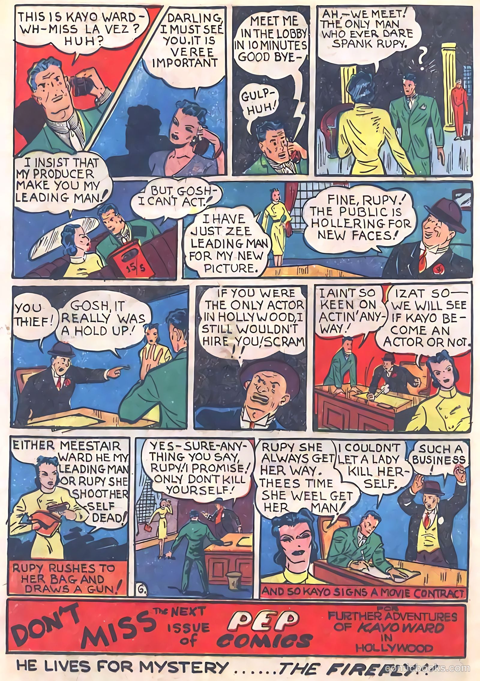 Pep Comics #7 — page 60 of 68