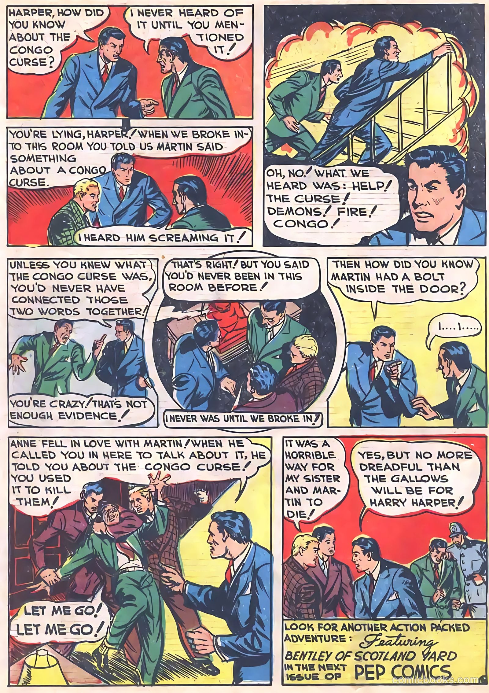 Pep Comics #7 — page 66 of 68