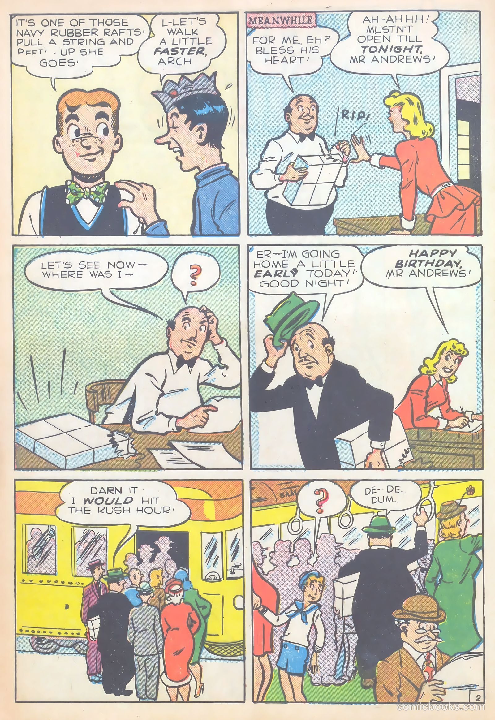 Pep Comics #70 — page 4 of 52