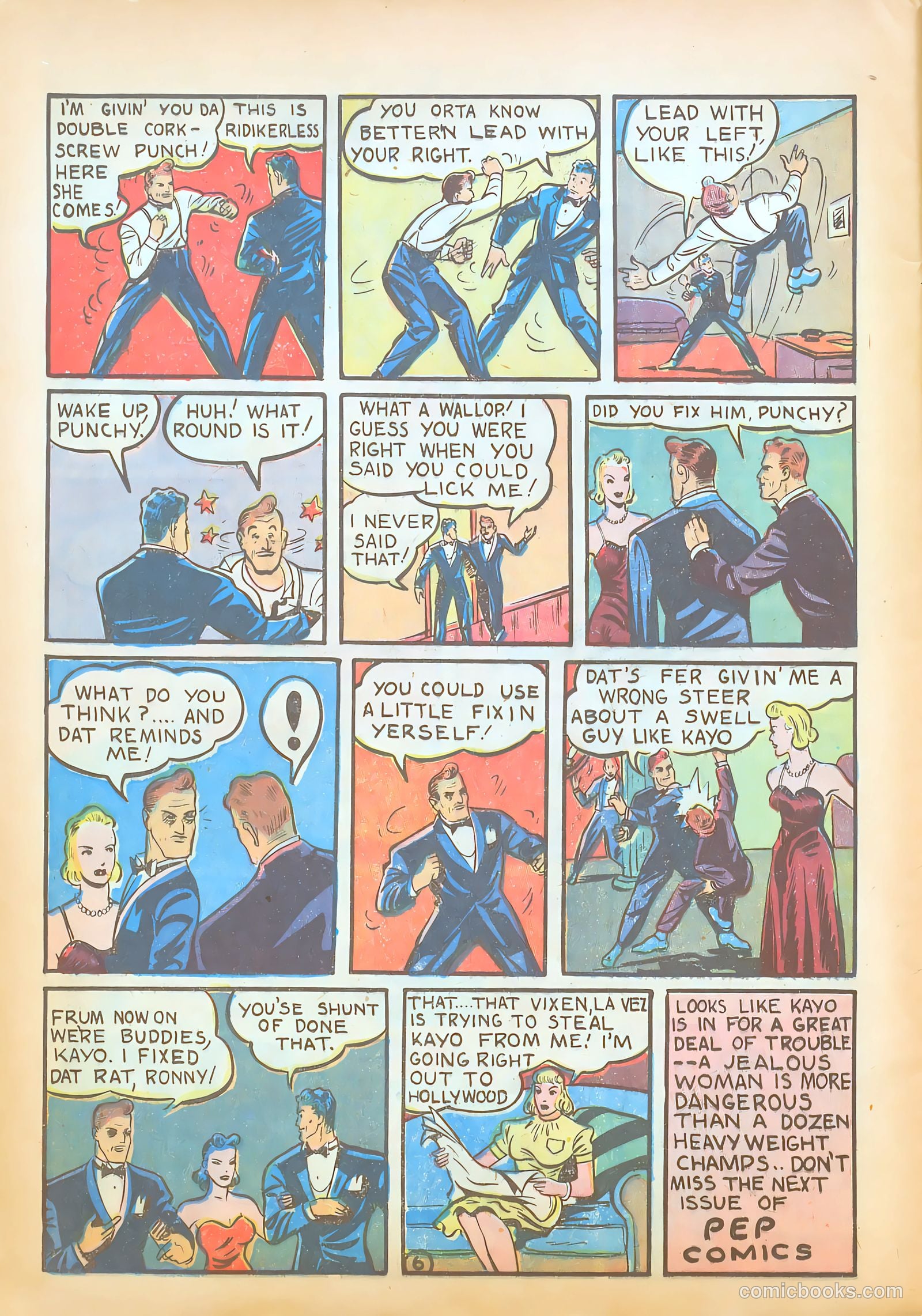 Pep Comics #8 — page 60 of 68