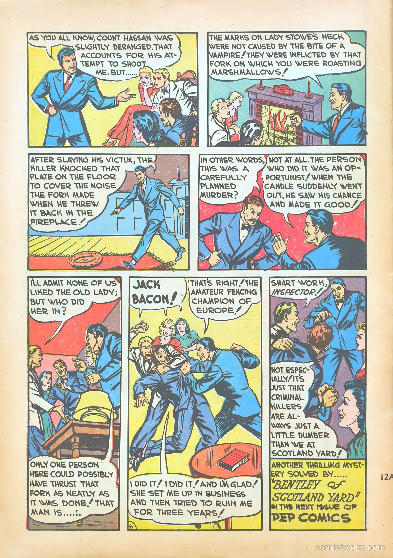 Pep Comics #8 — page 66 of 68