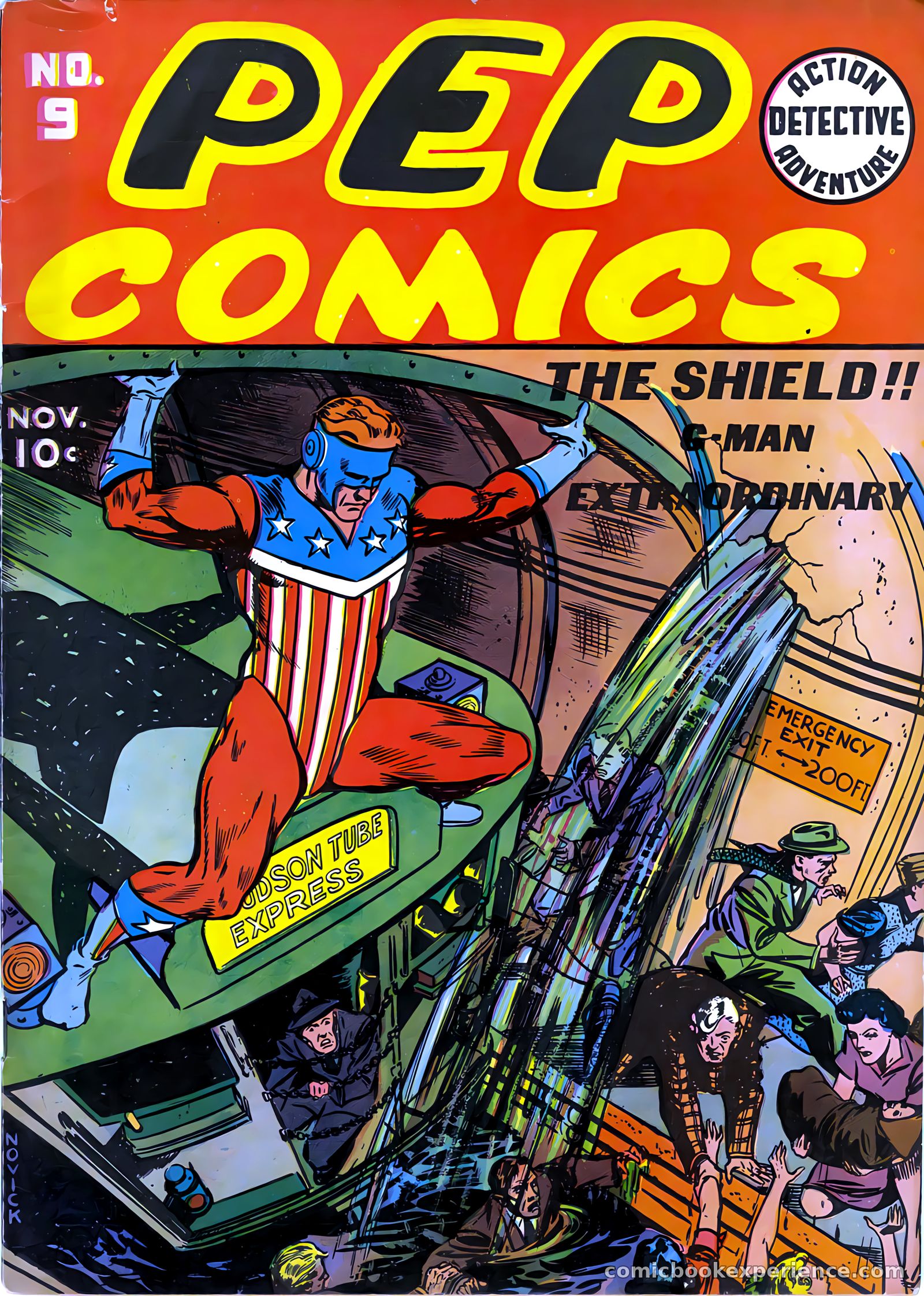 Pep Comics #9 — page 1 of 68