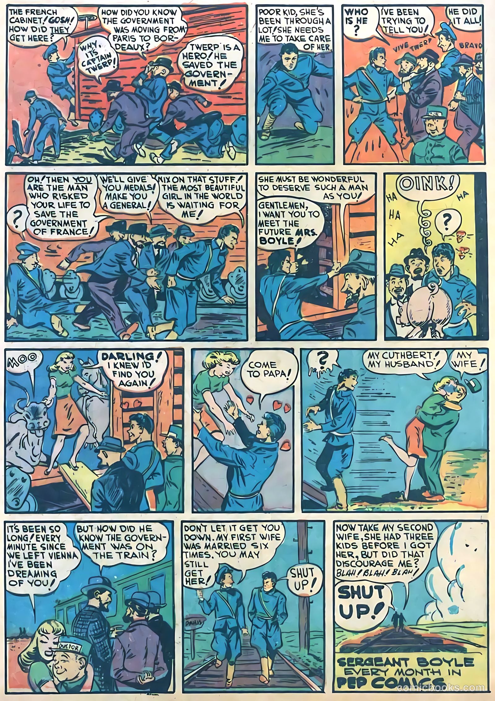 Pep Comics #9 — page 40 of 68
