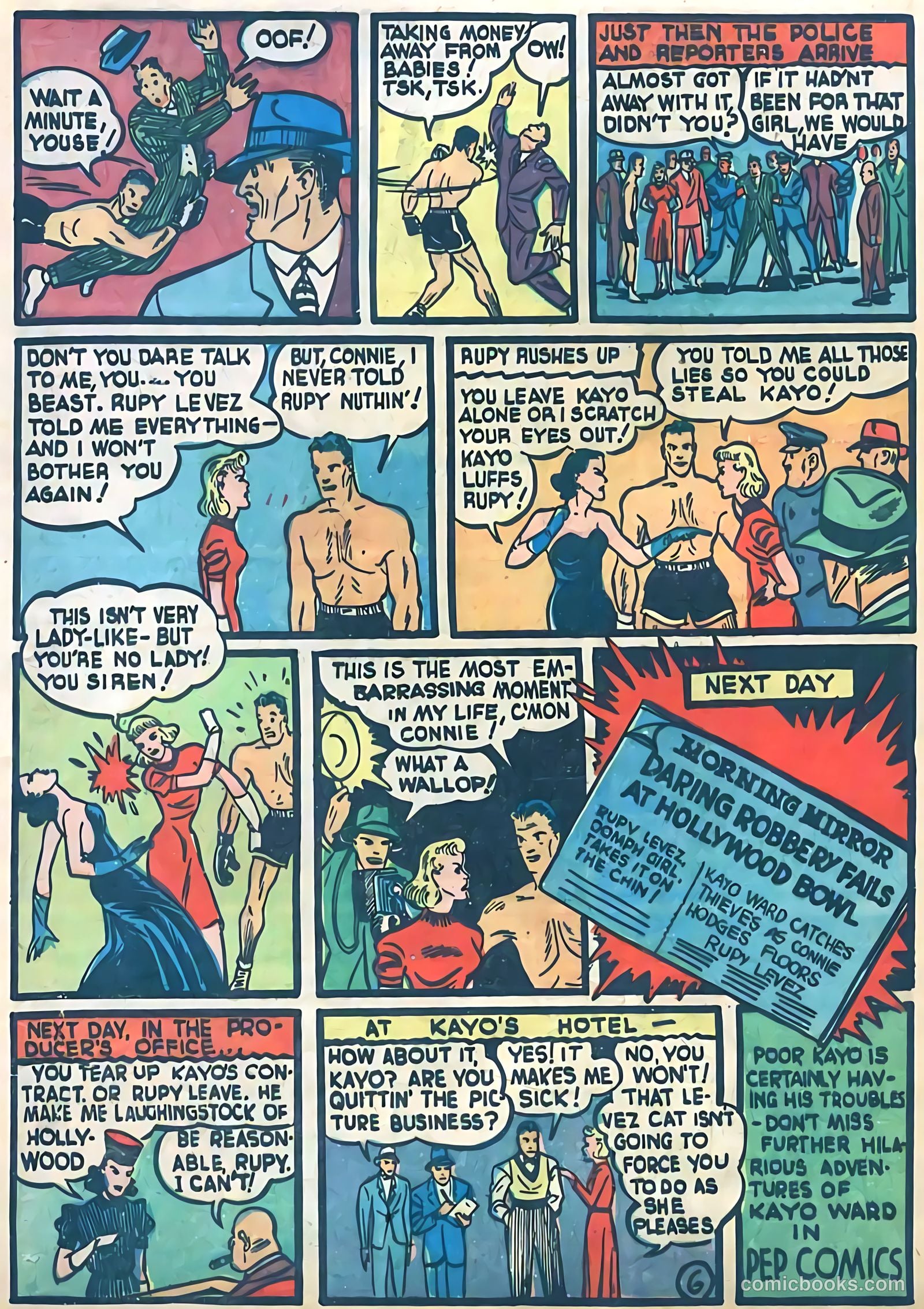 Pep Comics #9 — page 60 of 68