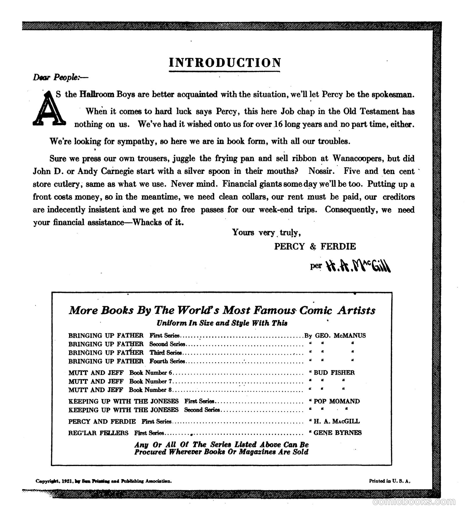 Percy and Ferdie #1 — page 4 of 52