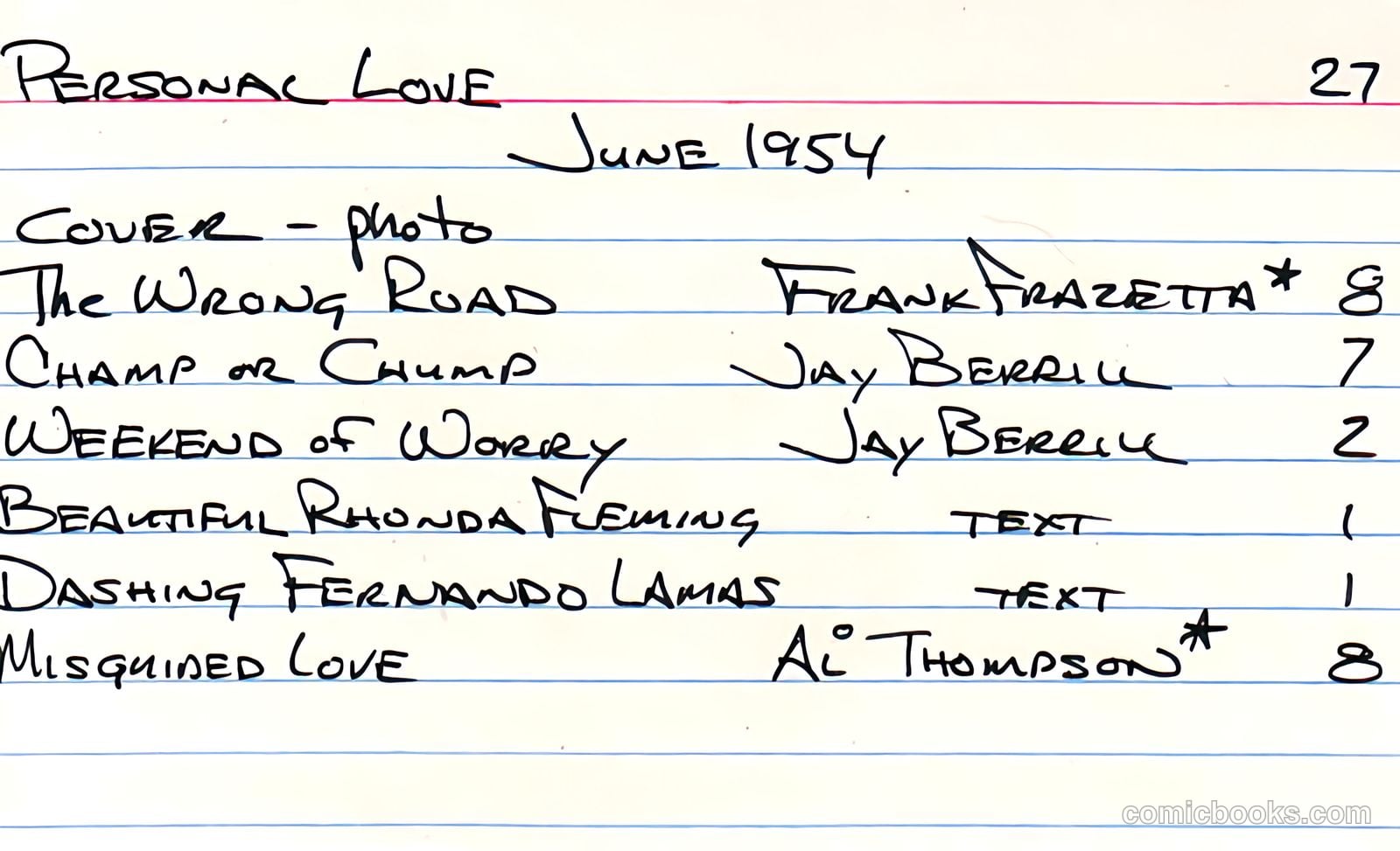 Personal Love #27 — page 37 of 37