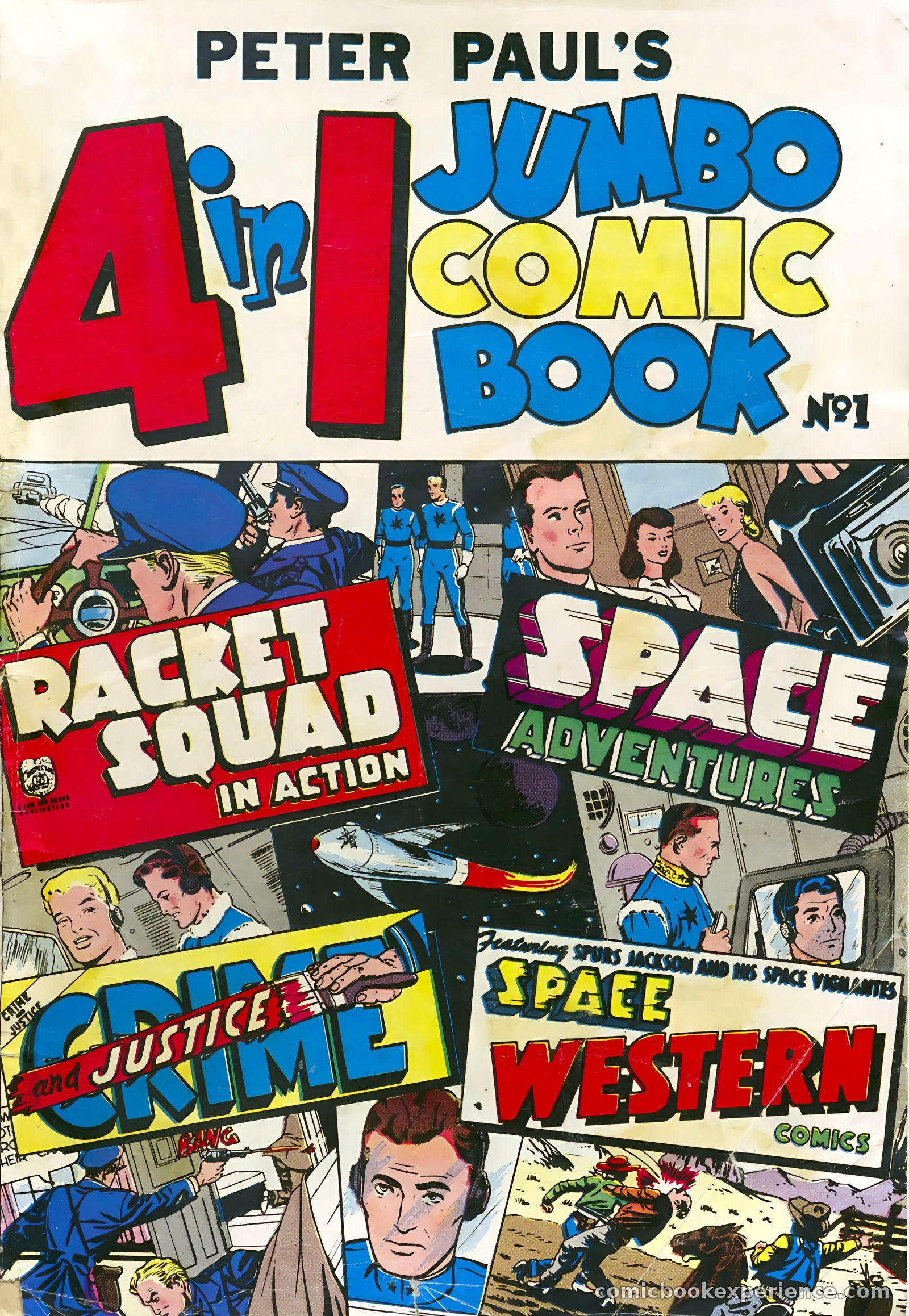 Peter Paul's 4 in 1 Jumbo Comic Book #1 — page 1 of 66
