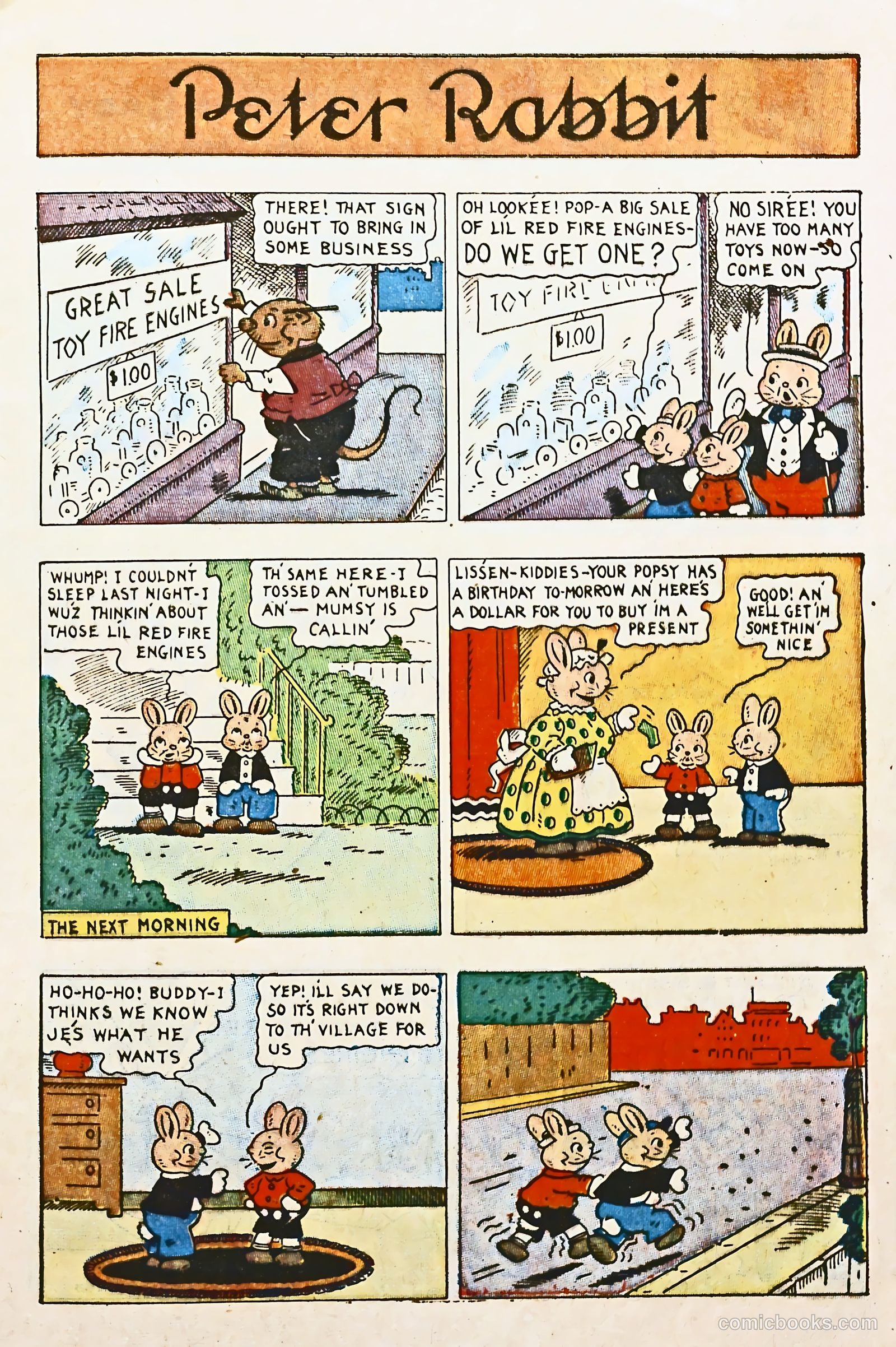 Peter Rabbit #1 — page 9 of 36