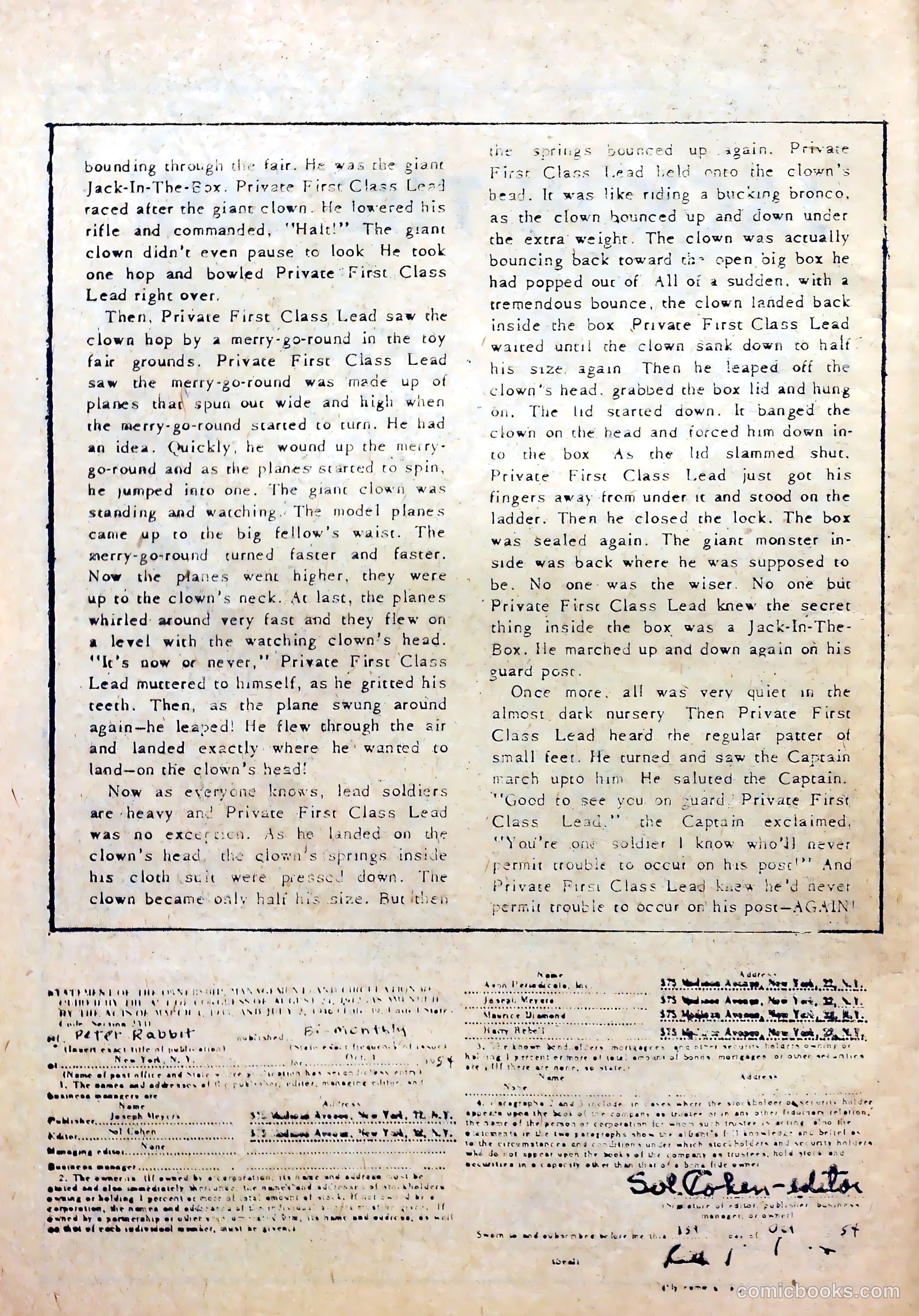 Peter Rabbit #28 — page 10 of 37