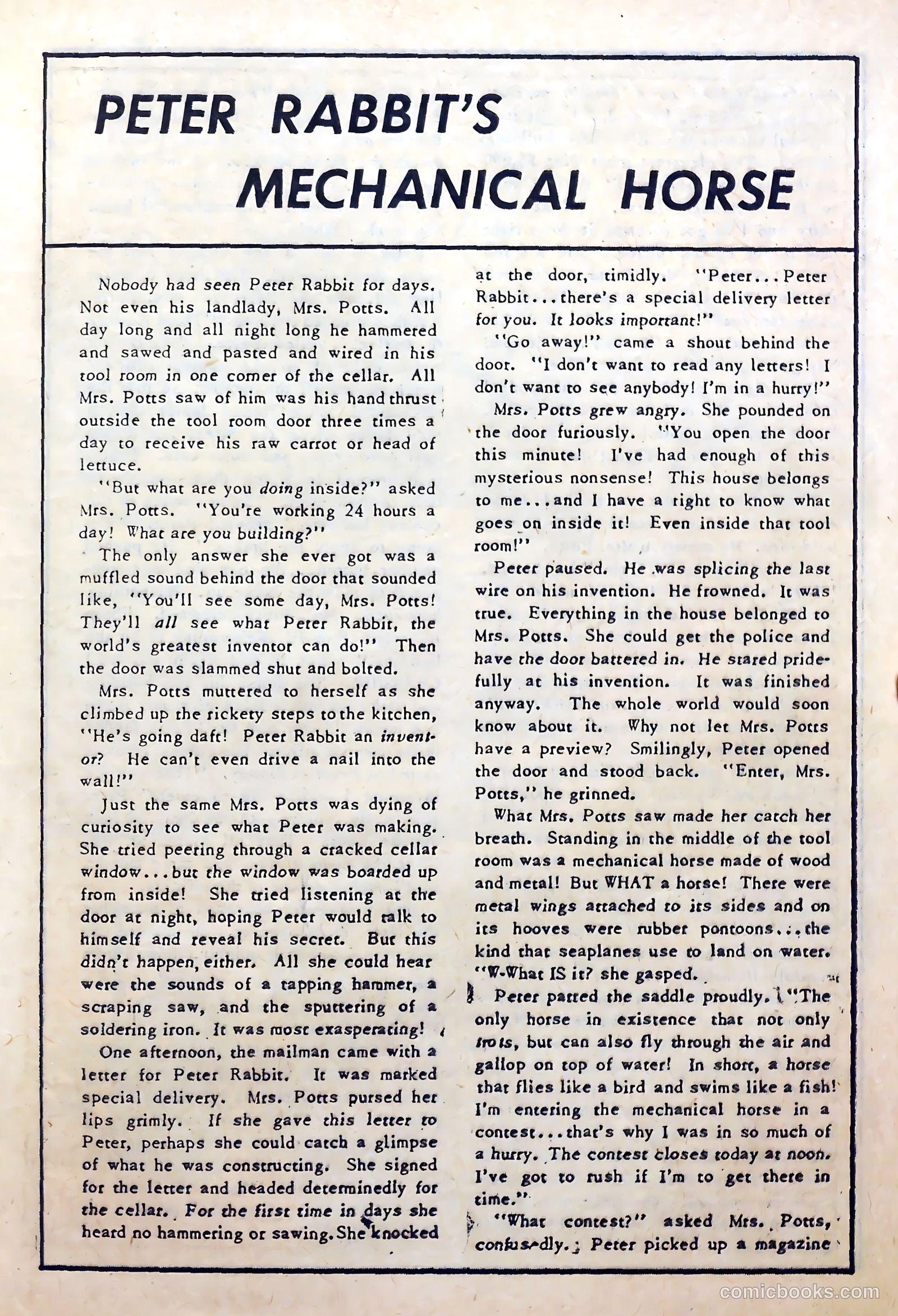 Peter Rabbit #29 — page 9 of 37