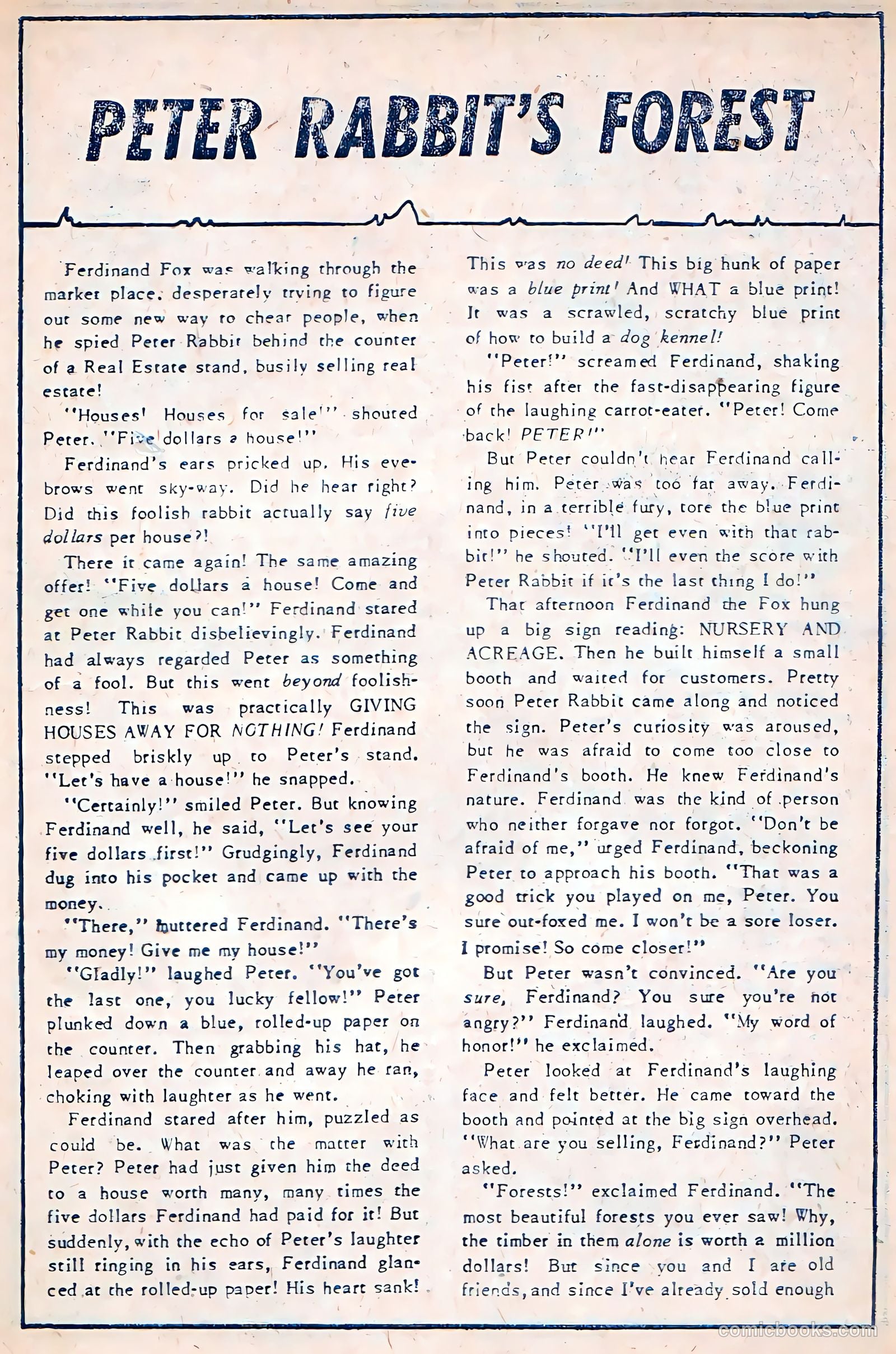 Peter Rabbit #30 — page 9 of 36