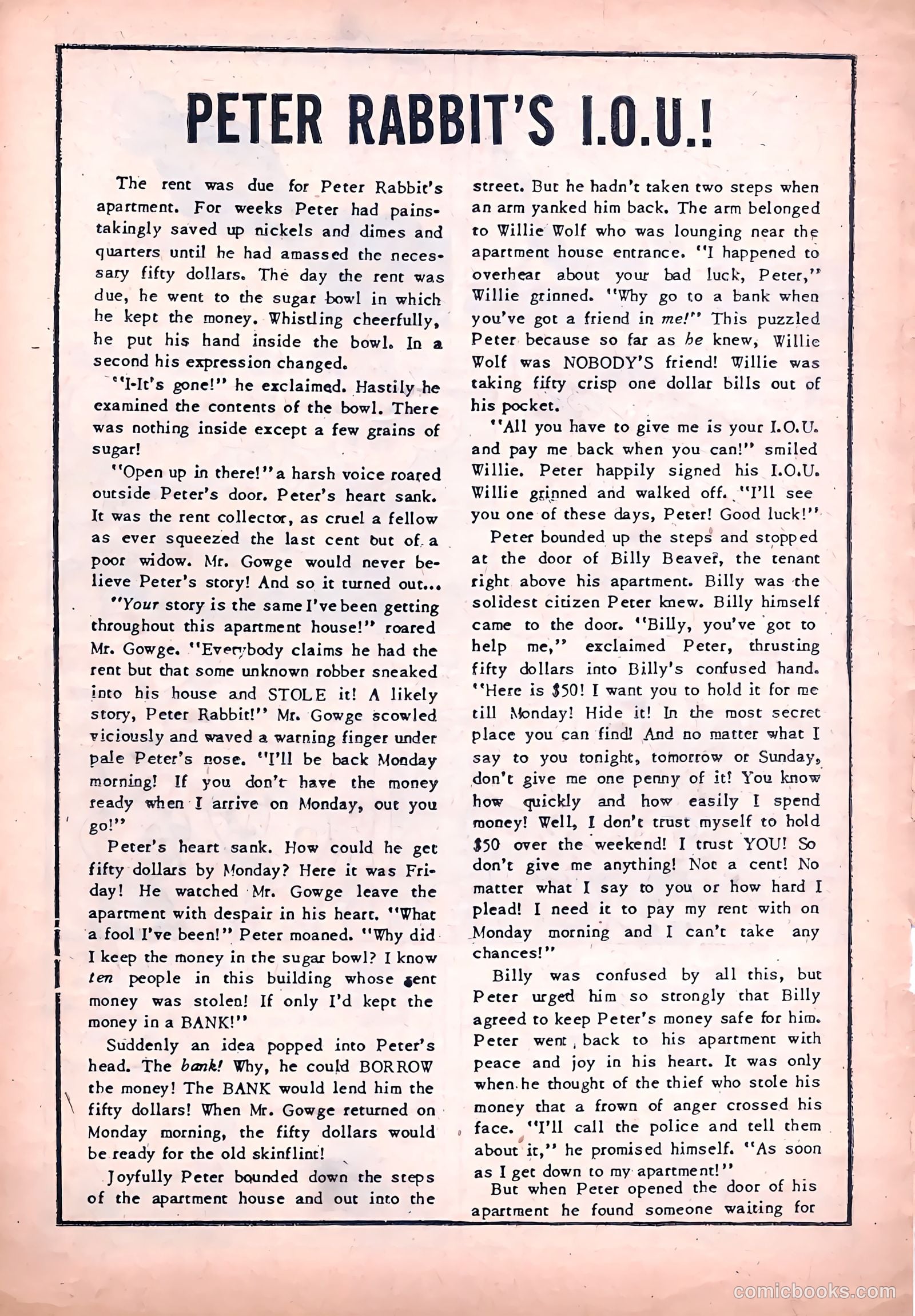 Peter Rabbit #34 — page 19 of 37