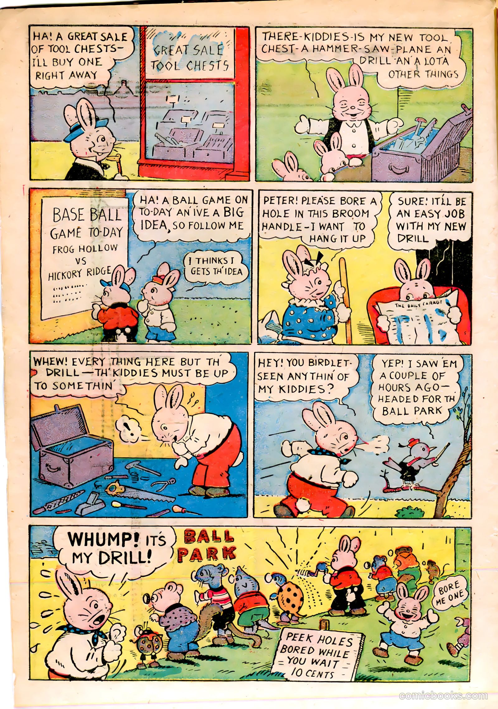 Peter Rabbit Comics #5 — page 6 of 36