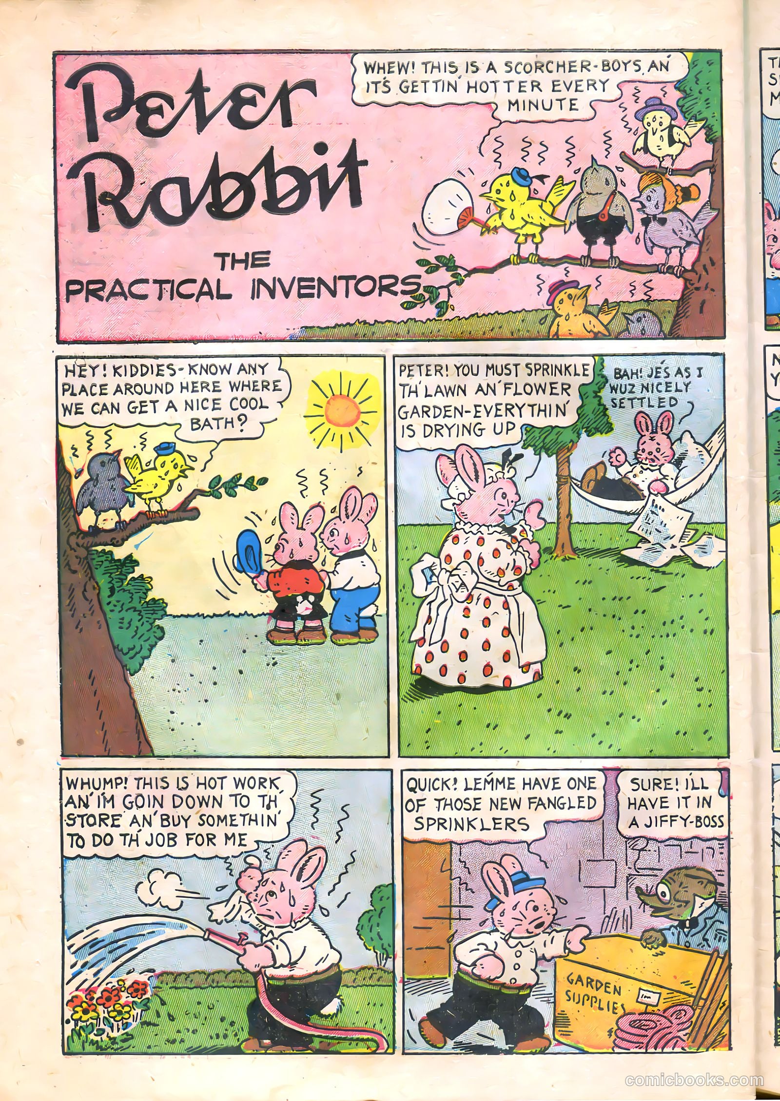 Peter Rabbit Comics #6 — page 30 of 36