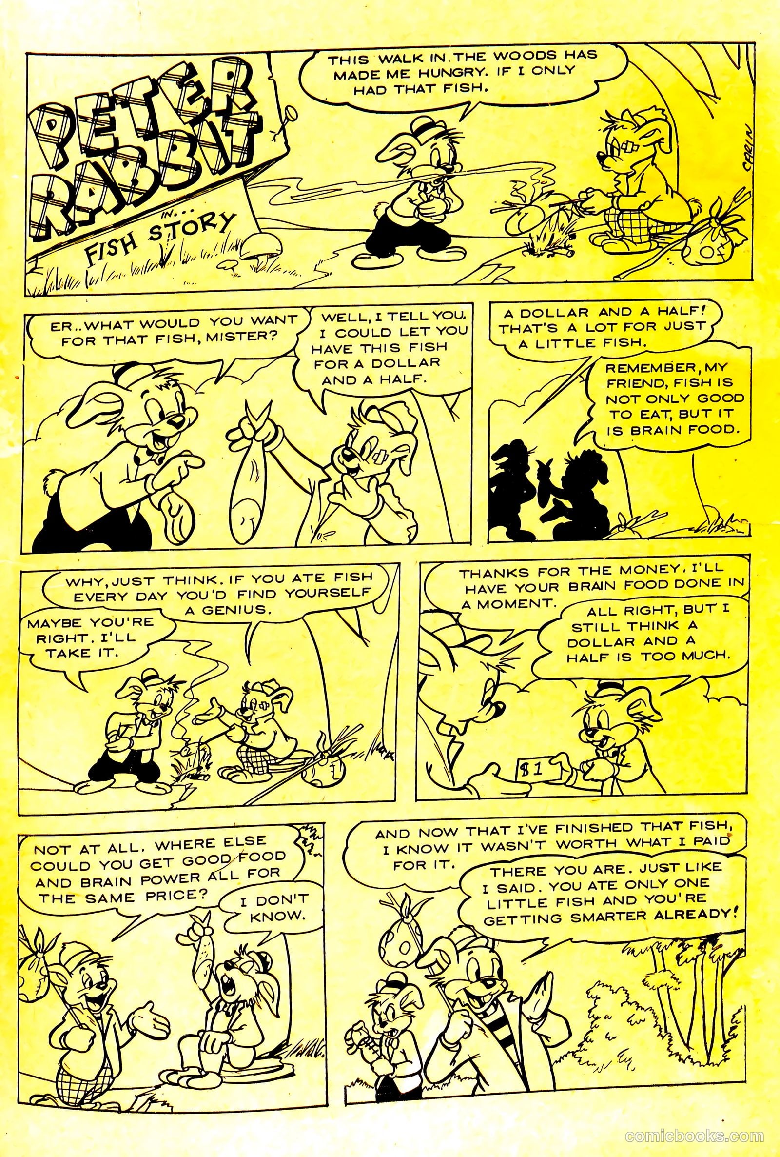 Peter Rabbit's Easter Parade #1 — page 66 of 67