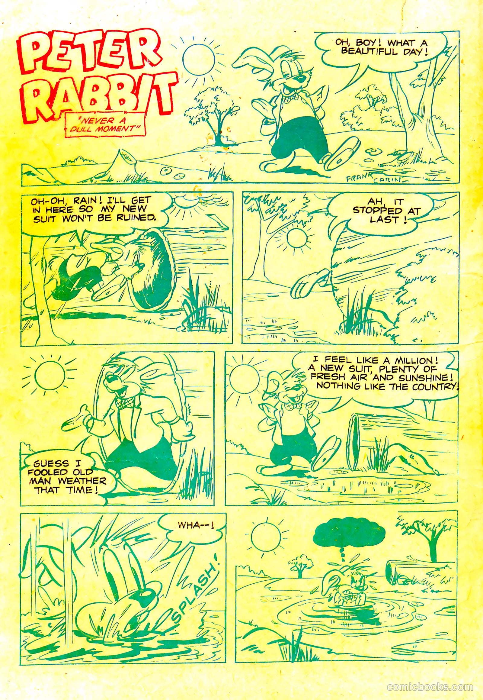 Peter Rabbit's Easter Parade #1 — page 67 of 67