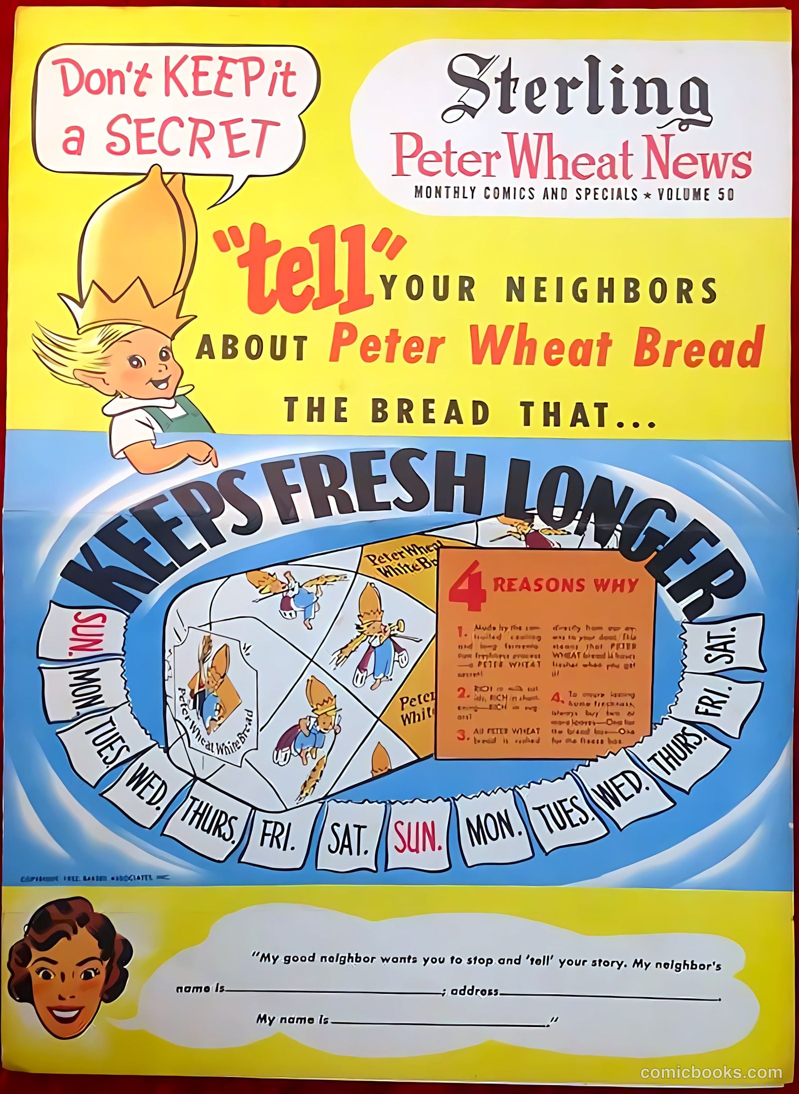 Peter Wheat News #50 — page 1 of 6