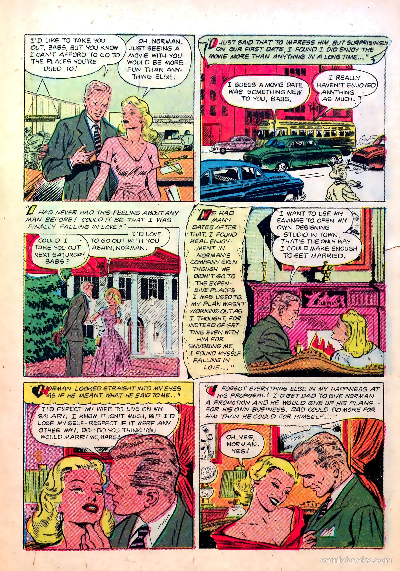 Pictorial Love Stories #1 — page 13 of 38