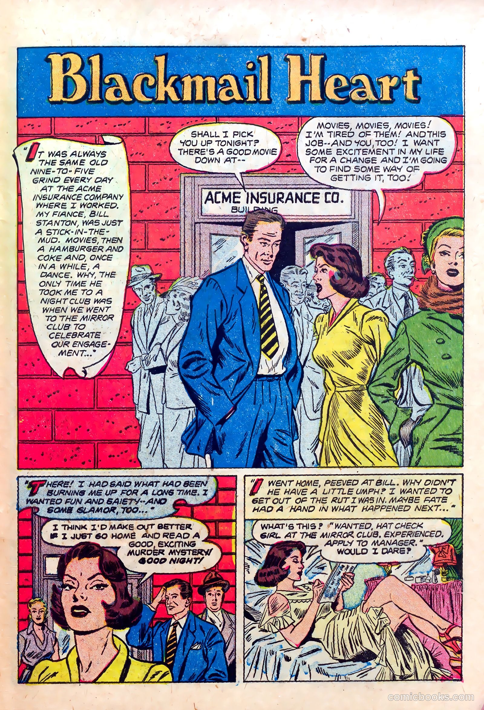 Pictorial Love Stories #1 — page 27 of 38
