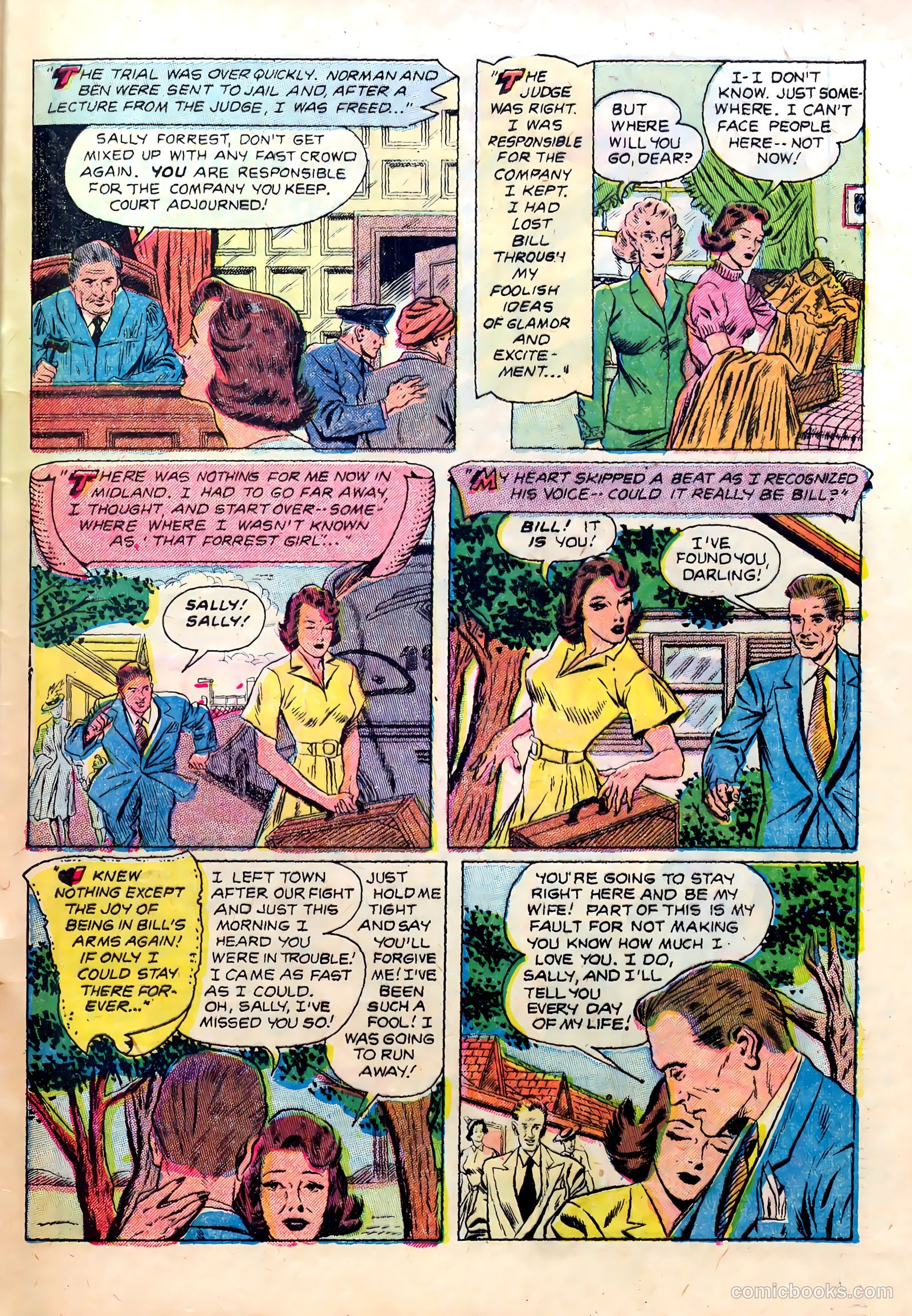 Pictorial Love Stories #1 — page 33 of 38