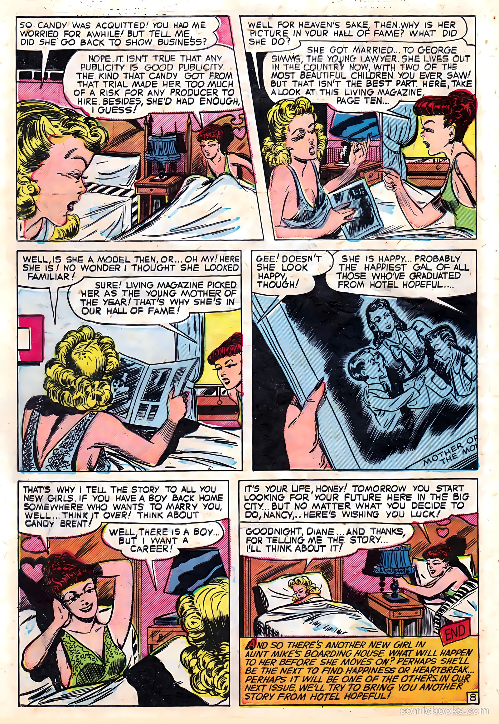 Pictorial Love Stories #22 — page 10 of 36